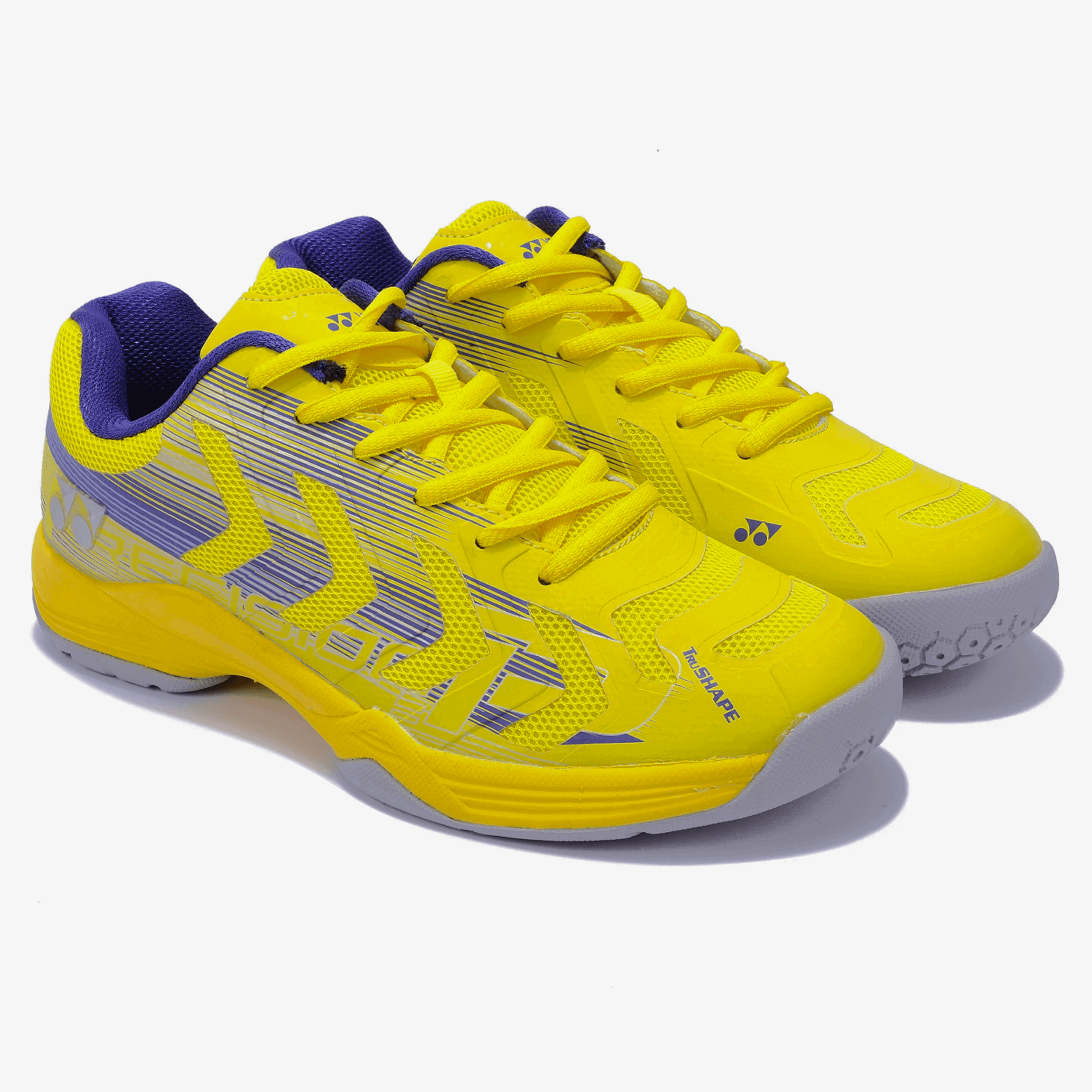 YONEX Precision 2 Badminton Shoes (Neon Yellow/ Dark ink) - InstaSport