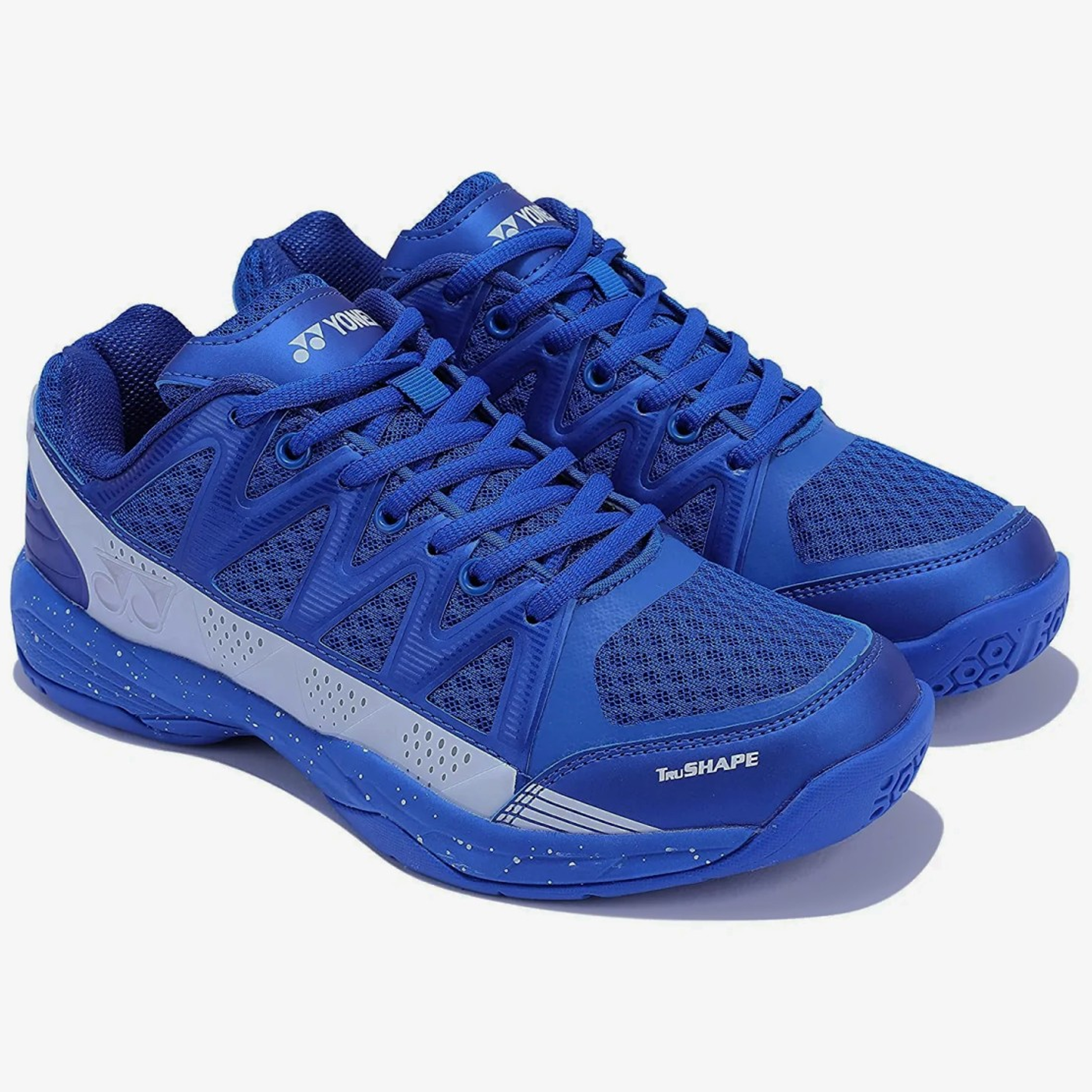 YONEX Skill Badminton Shoes (Hyper Blue/ White) - InstaSport