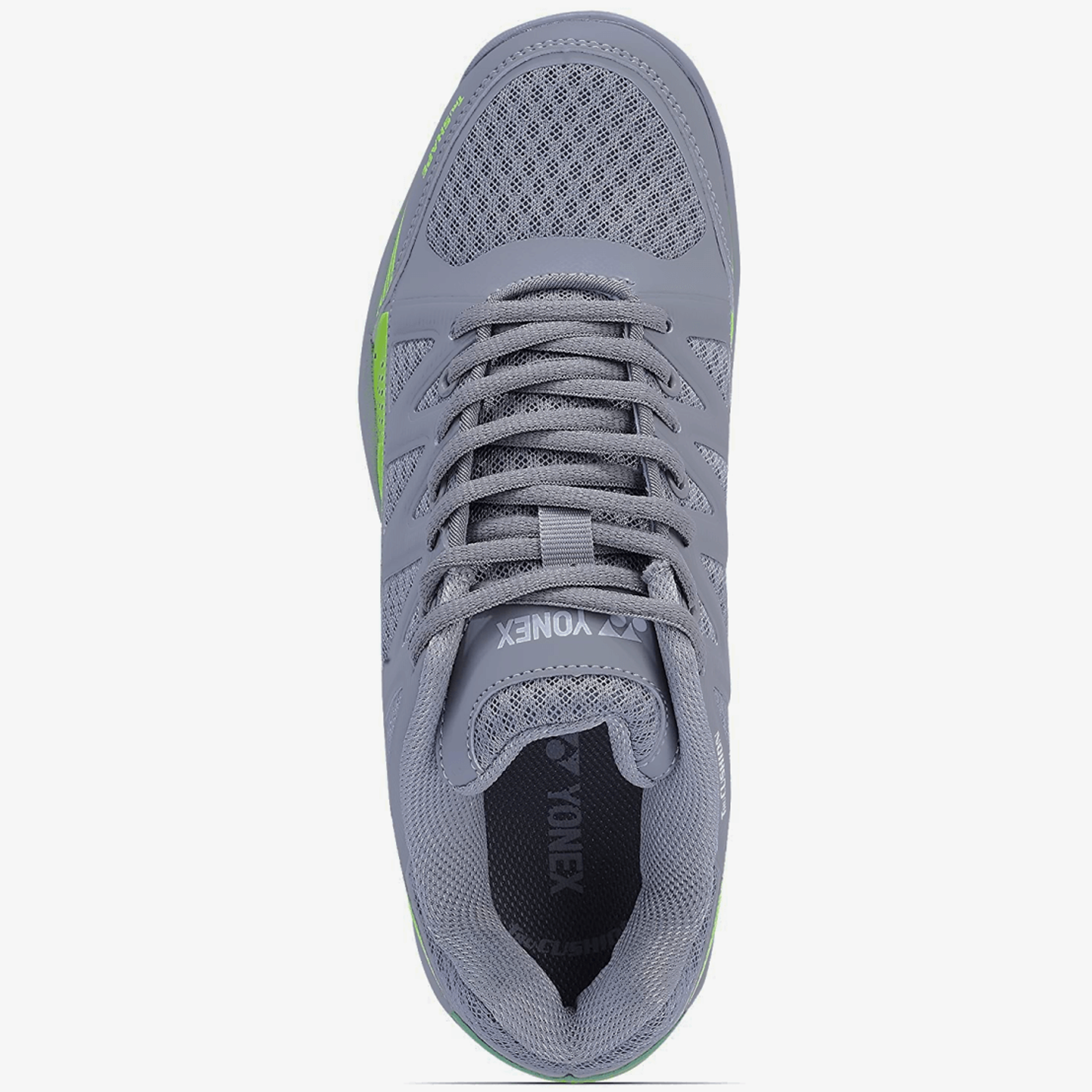 YONEX Skill Badminton Shoes (Space Grey/ Neon Volt) - InstaSport