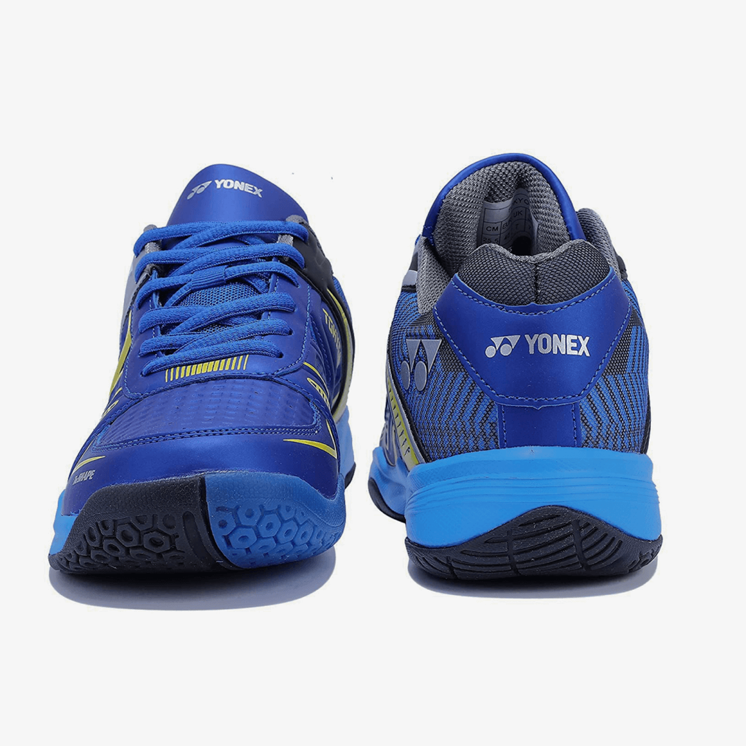 YONEX Tokyo 3 Men's Badminton Shoes (Bright Blue/Yellow) - InstaSport