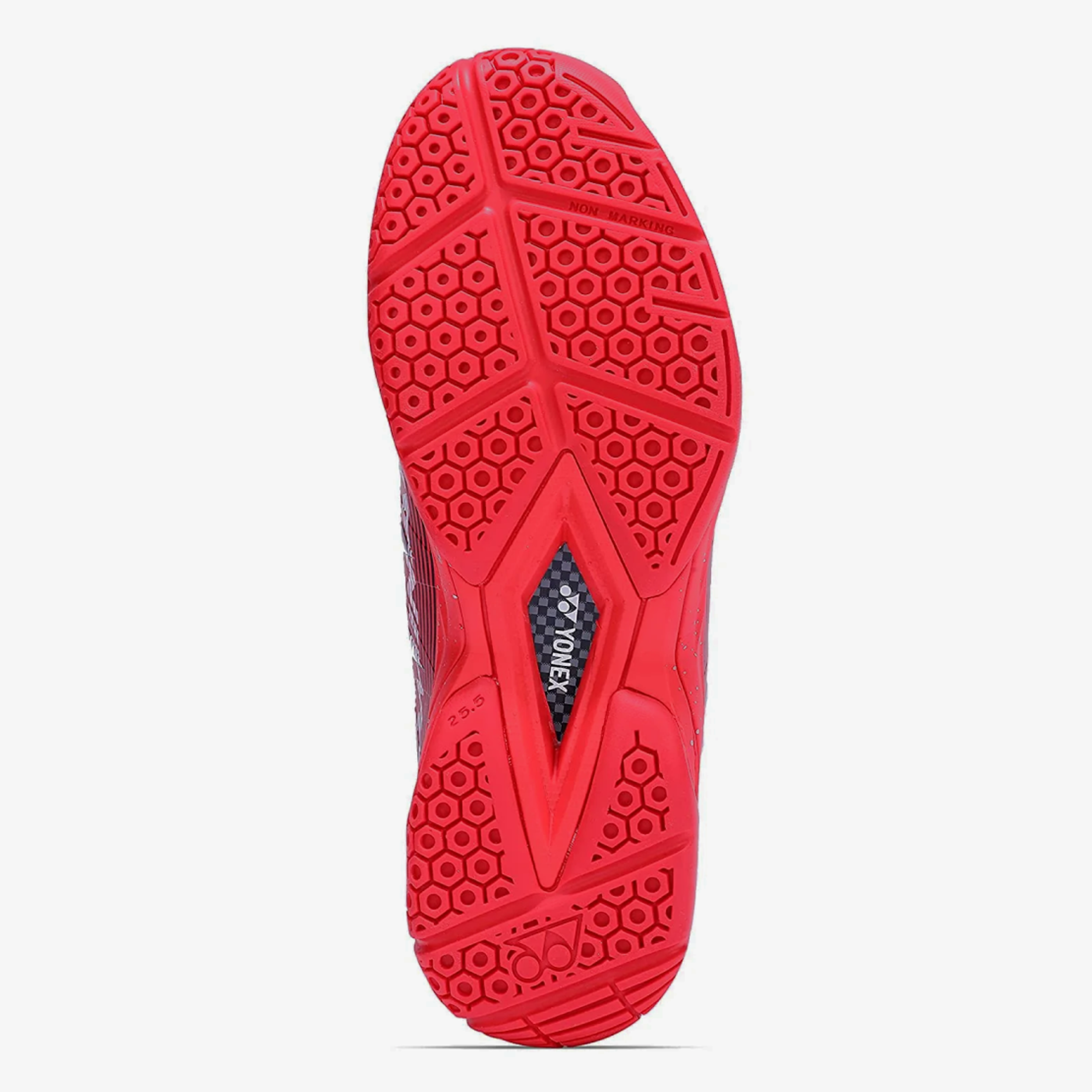 YONEX Dominant Badminton Shoes (Warm Red/ Black) - InstaSport