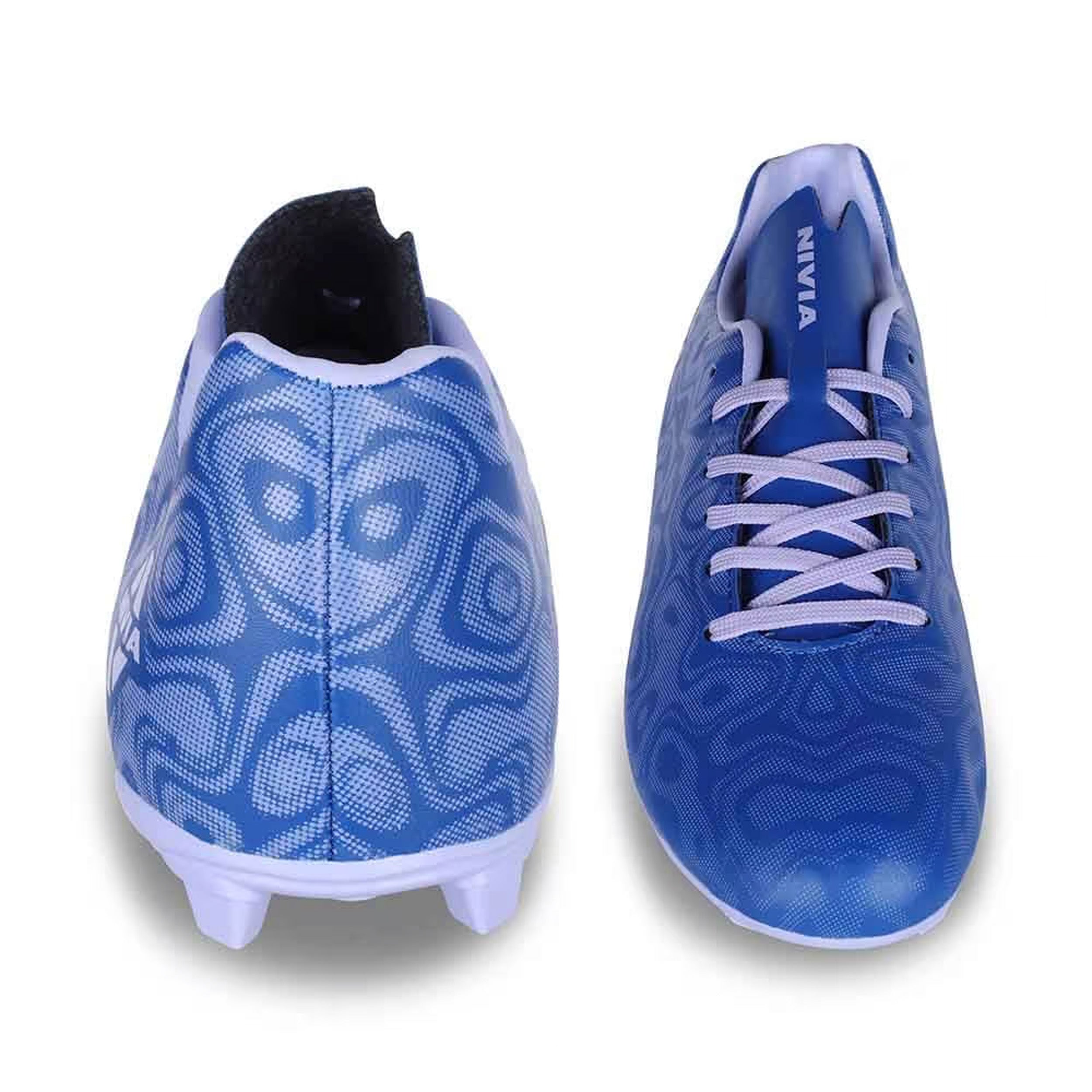 Nivia Carbonite 5.0 Football Stud - Blue - InstaSport