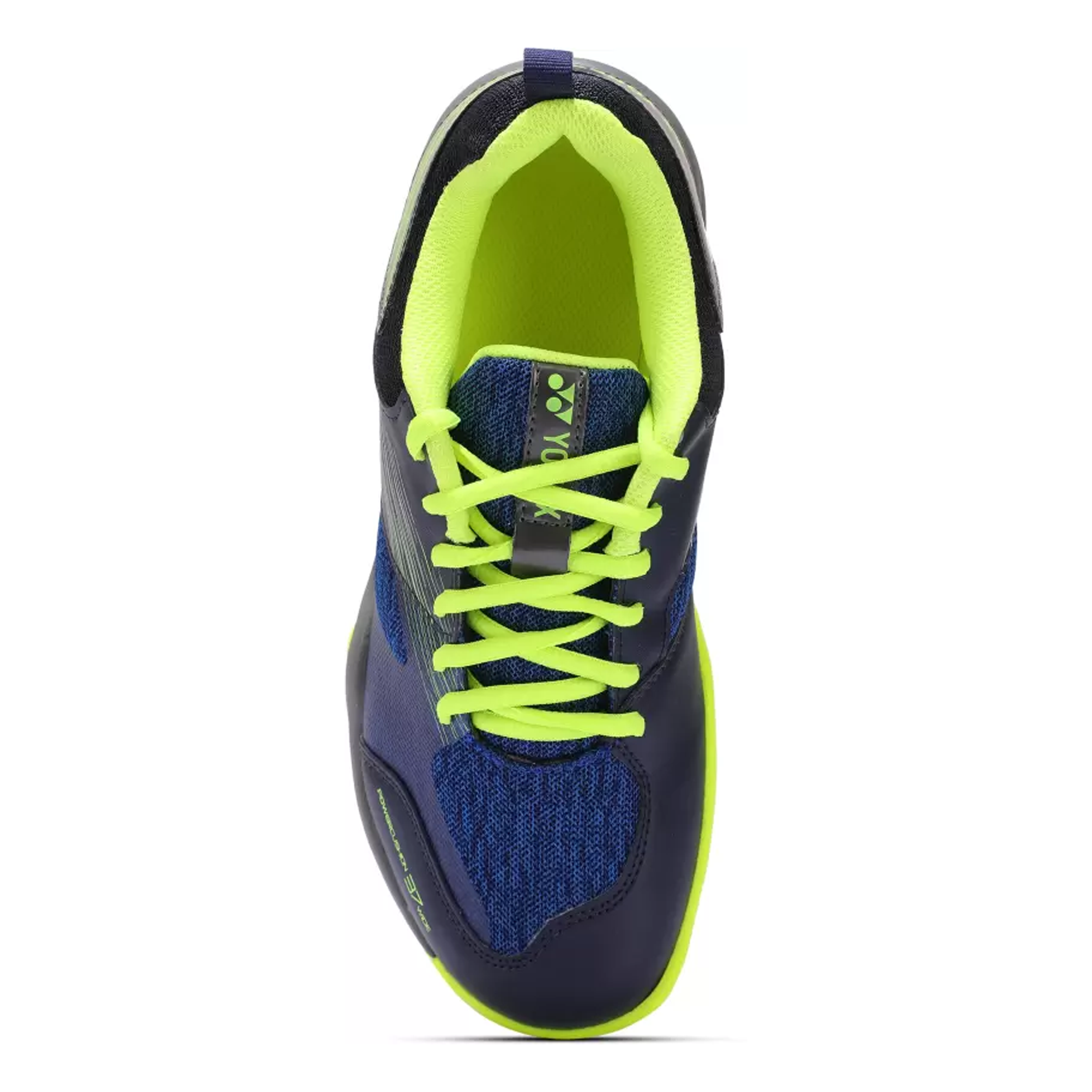 YONEX Power Cushion SHB 37 Wide (Navy/Yellow) Badminton Shoes - InstaSport