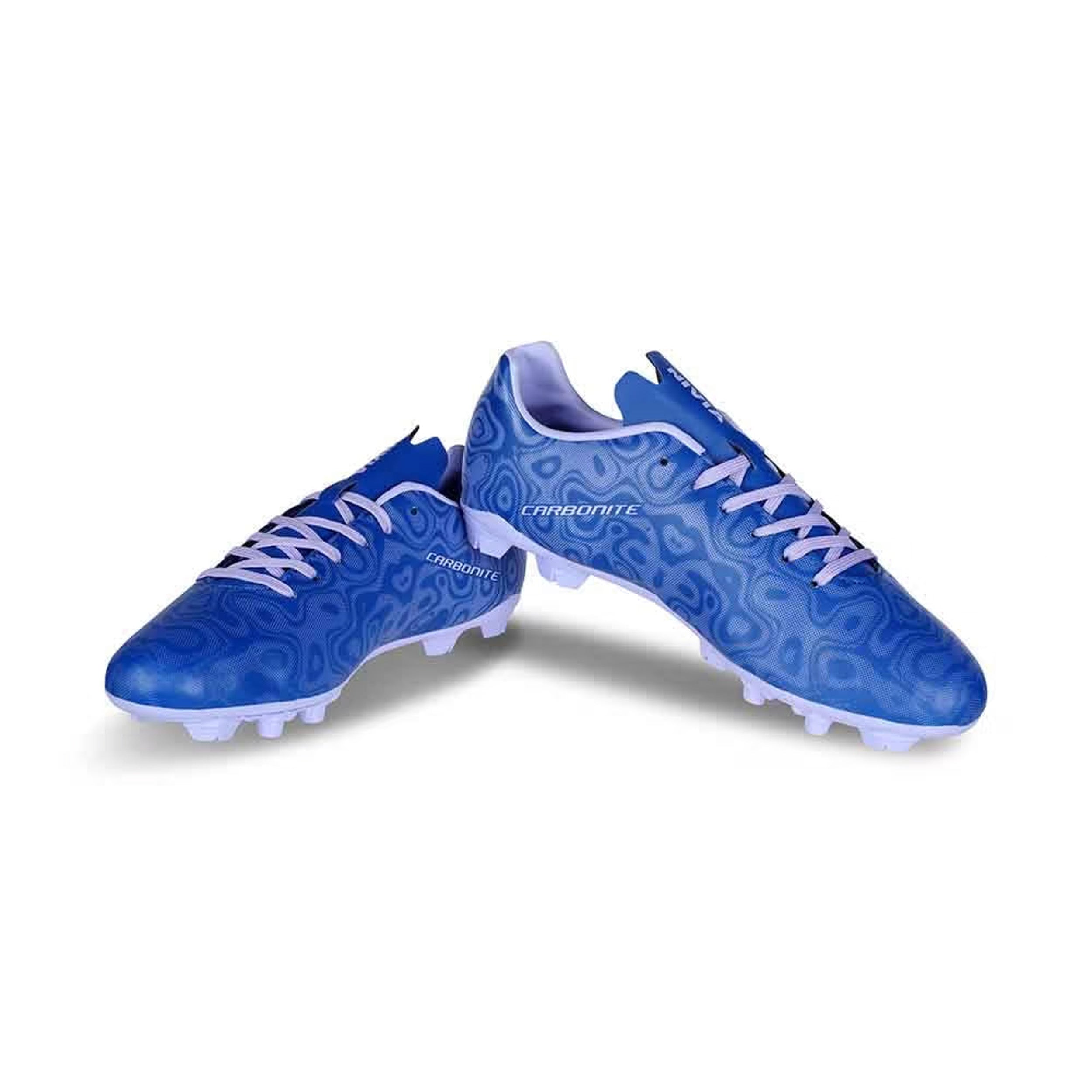 Nivia Carbonite 5.0 Football Stud - Blue - InstaSport