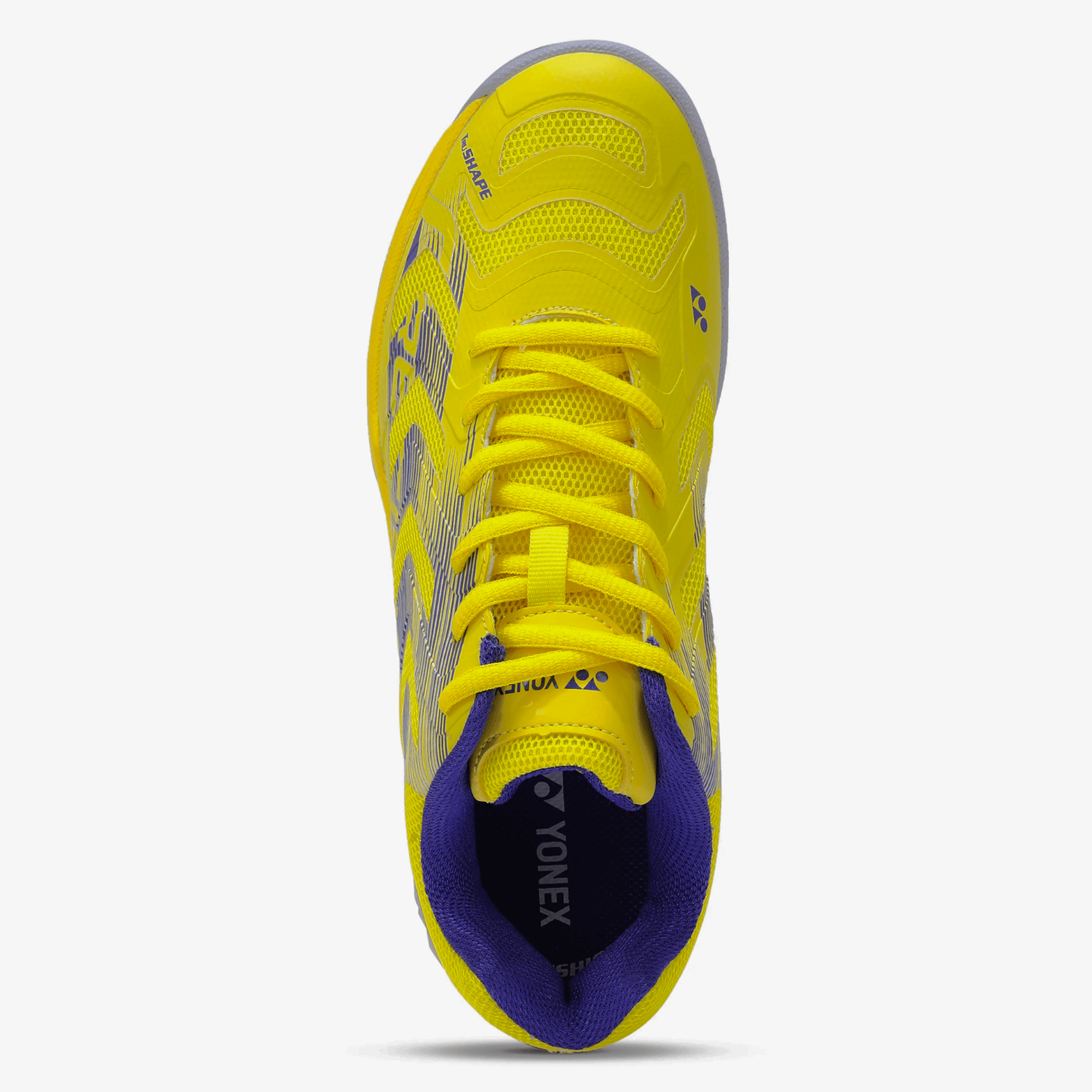 YONEX Precision 2 Badminton Shoes (Neon Yellow/ Dark ink) - InstaSport