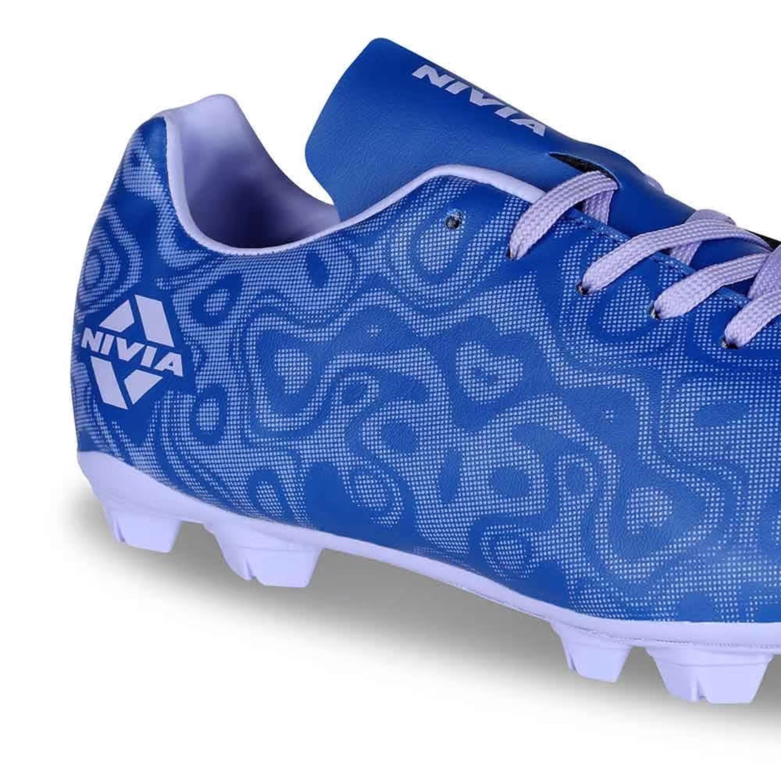 Nivia Carbonite 5.0 Football Stud - Blue - InstaSport