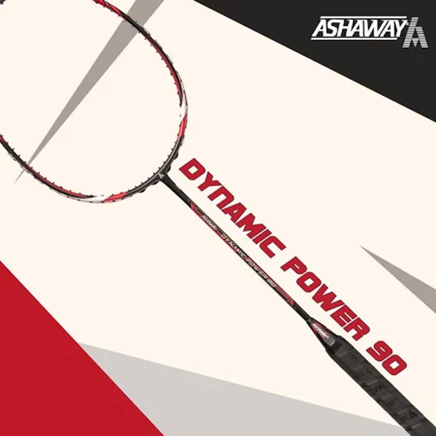 Ashaway_DYNAMIC_POWER_90_BadmintonRacket_Spec_Instasport