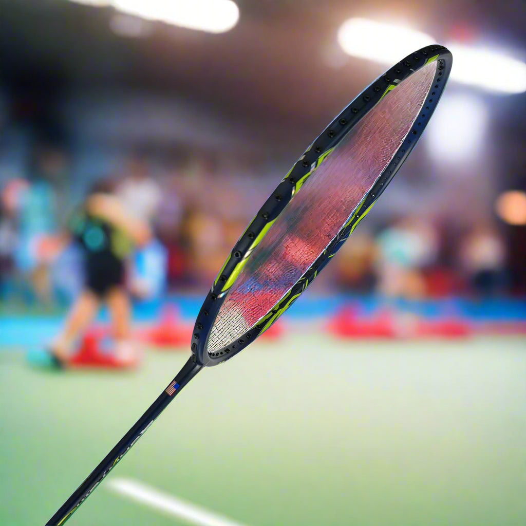 Ashaway_QUANTUM9_35lbs_NEW_BadmintonRacket_Head_Instasport
