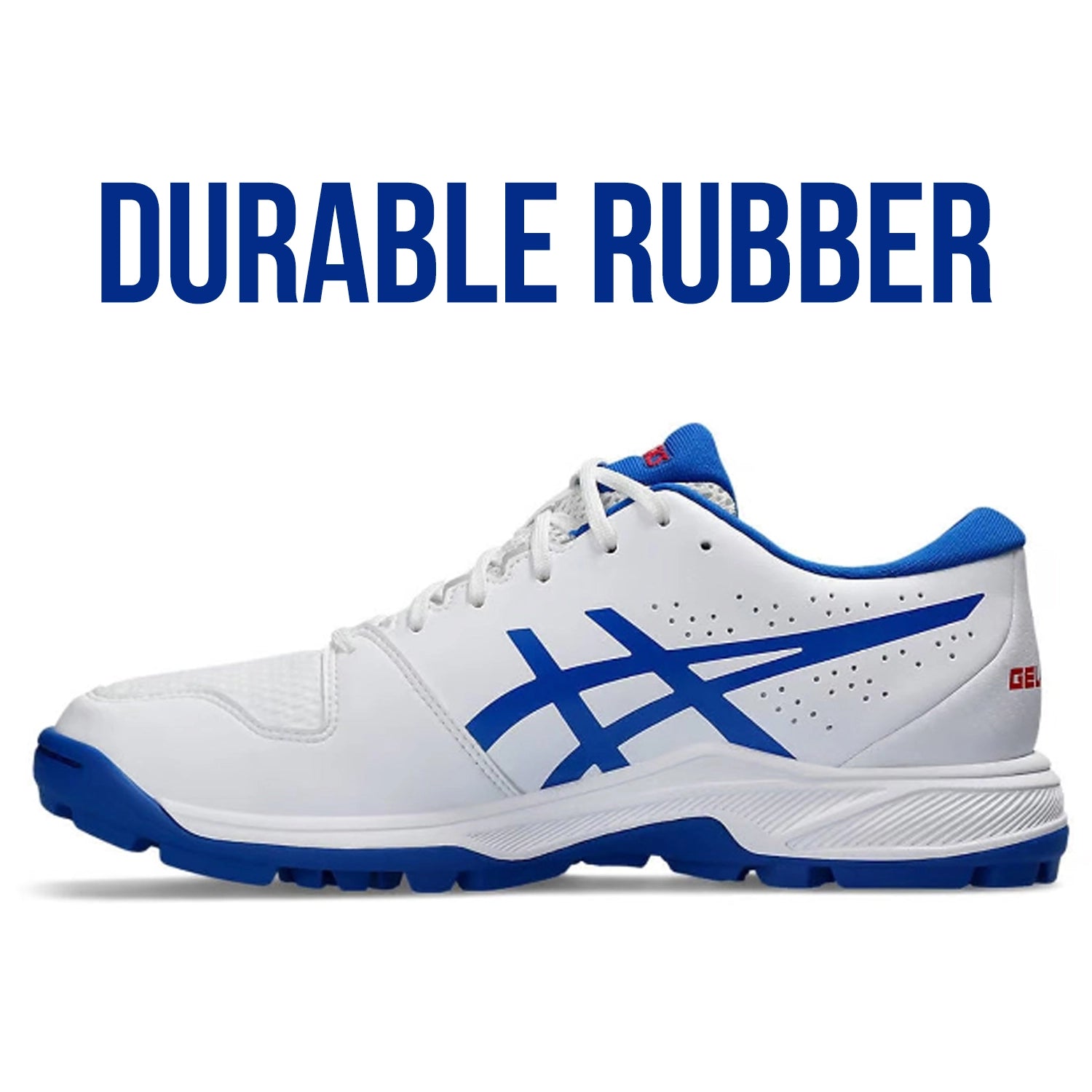 Asics Gel Peake 2 Men's Cricket Shoes White/Tuna Blue - 1113A036.104