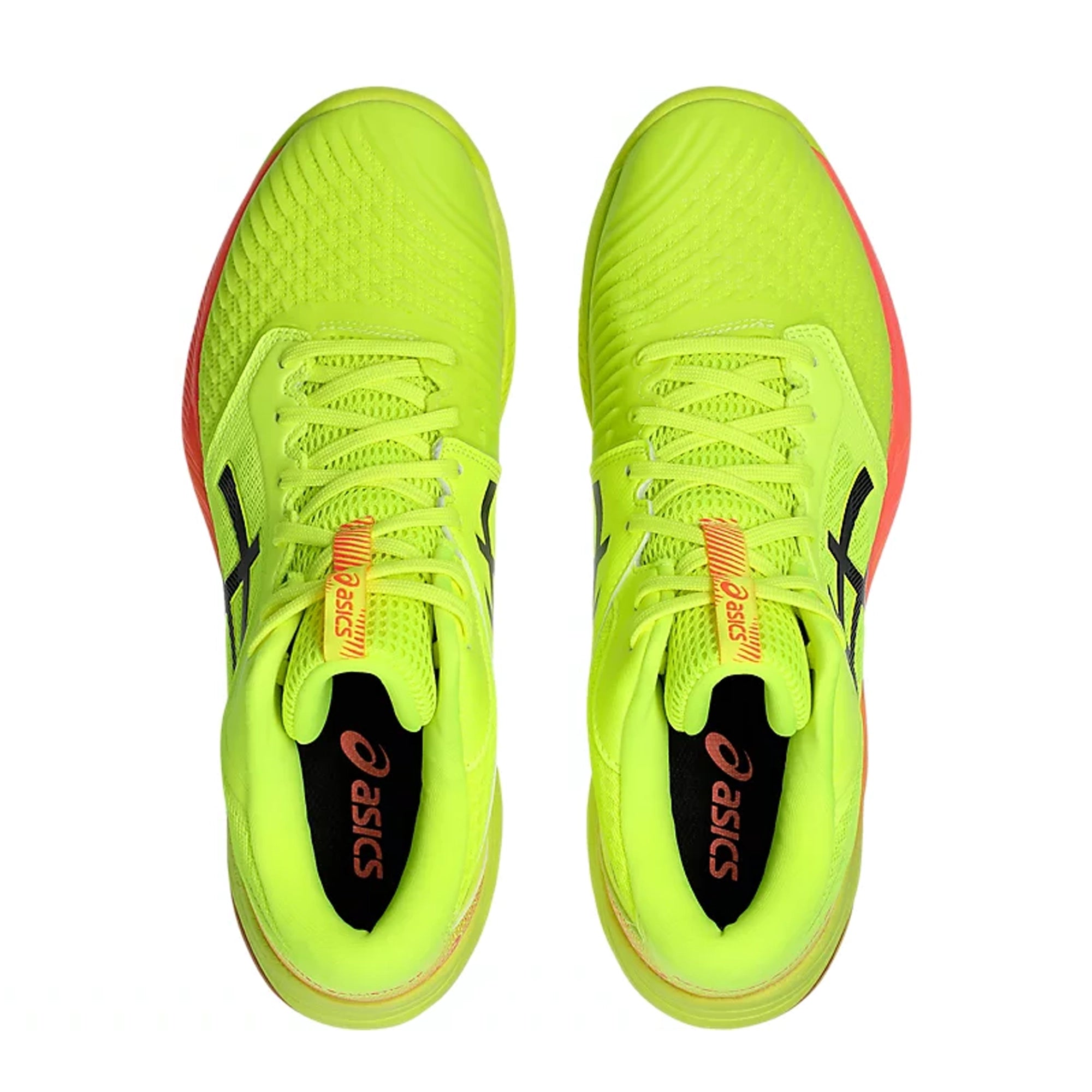 Asics Netburner Ballistic FF MT 3 Paris Men's Volleyball Shoes - Safety-Yellow/Black