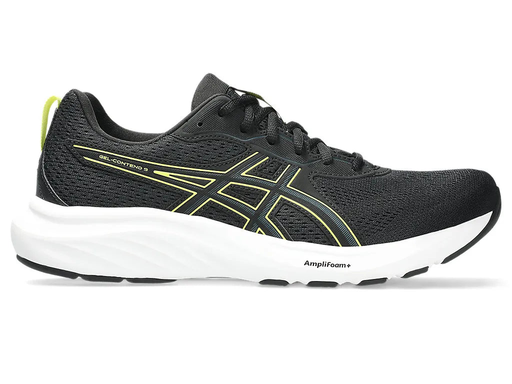 Asics_Gel_Contend_9_Running_Shoes_Black_Citron_Main_InstaSport