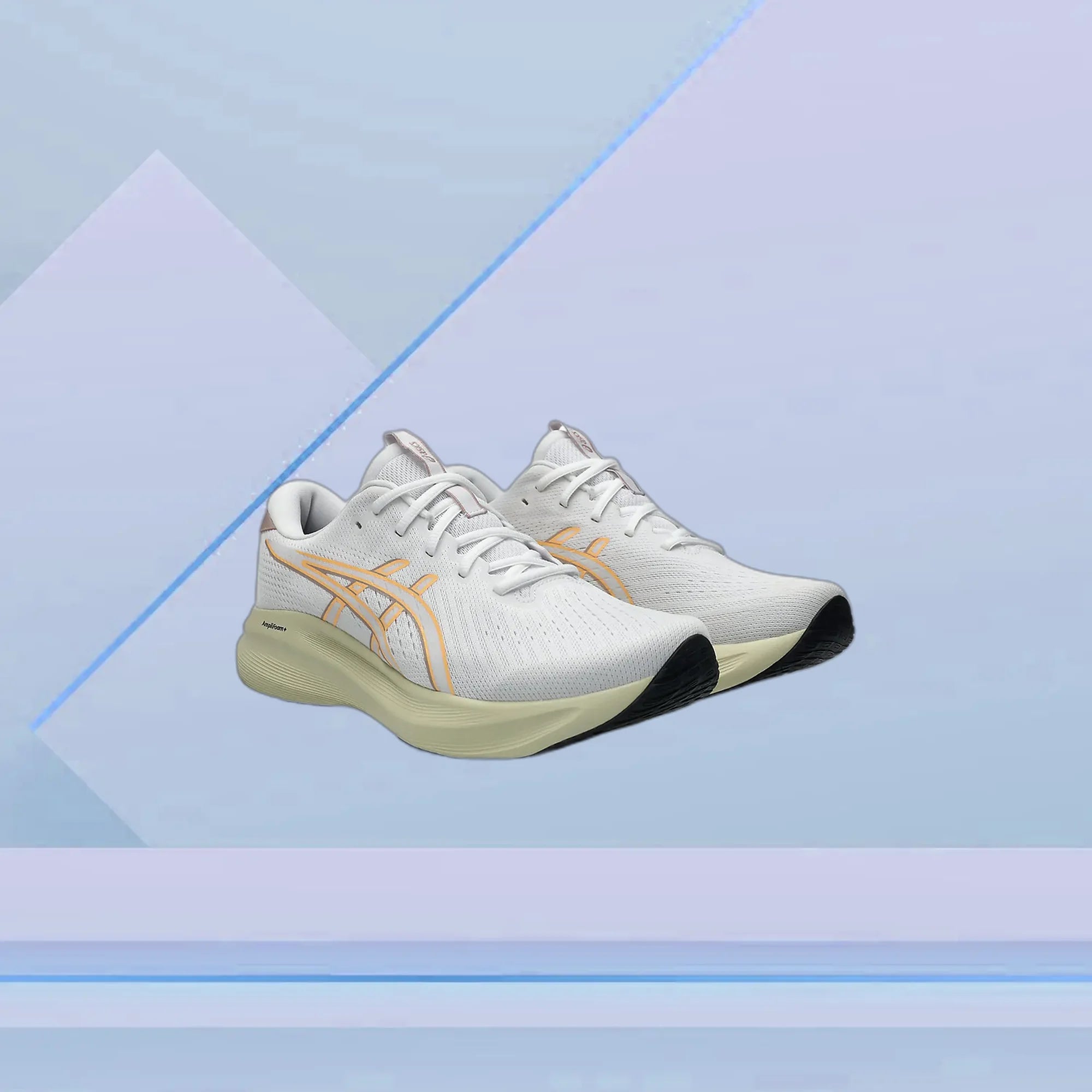 Asics_Gel_Excite_11_Running_Shoes_White_Orange_Glow_Cross_InstaSport