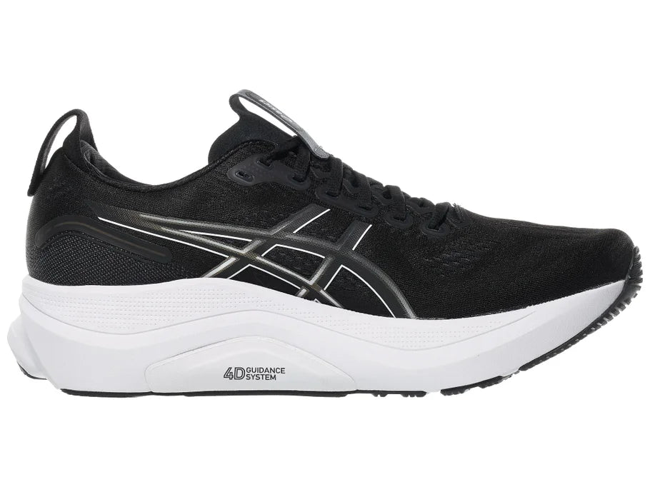 Asics_Gel_Kayano_Black_White_Left_InstaSport