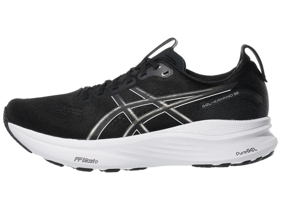 Asics_Gel_Kayano_Black_White_Right_InstaSport