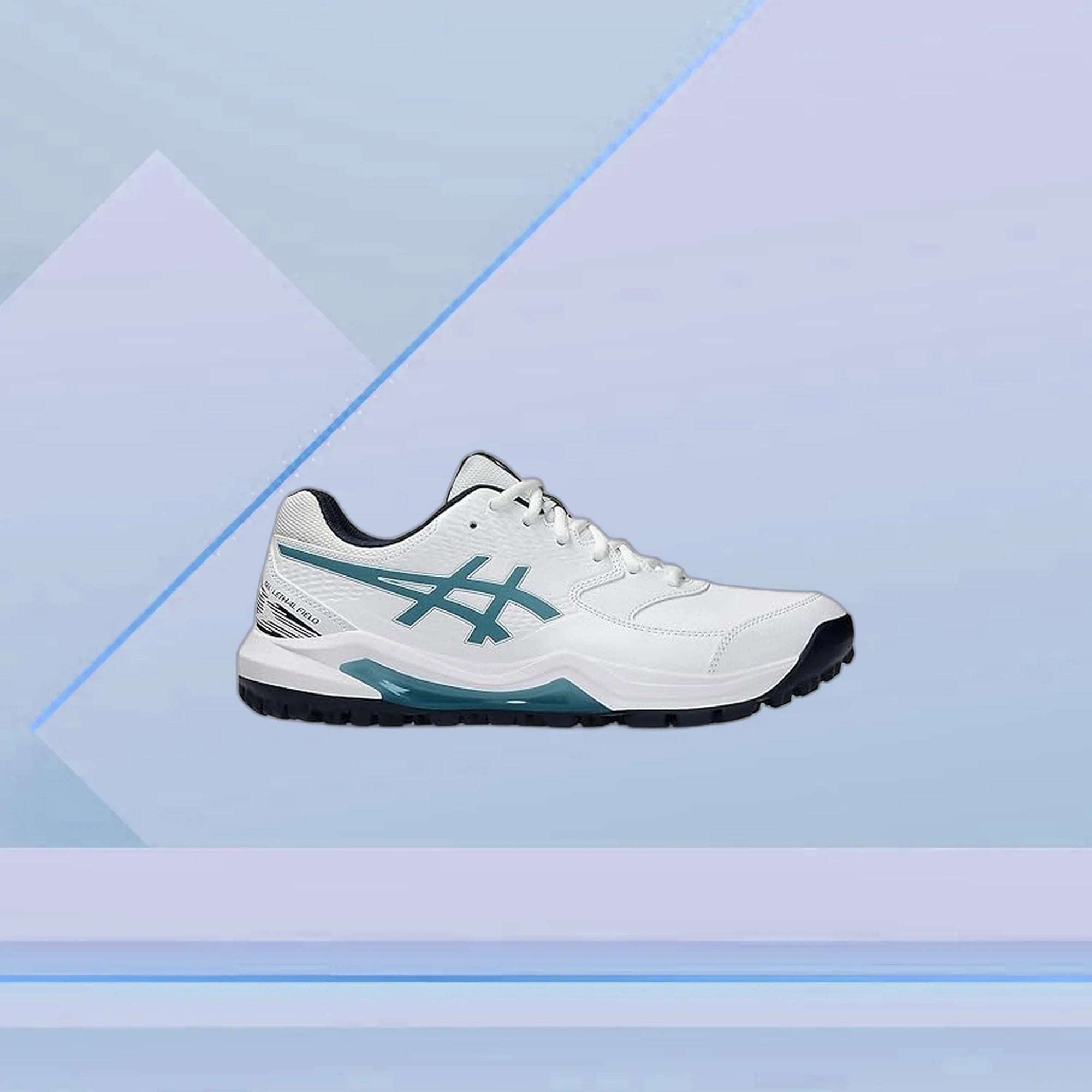 Asics_Gel_Peake_2_Cricket_Shoes_White_Blue_Main_InstaSport