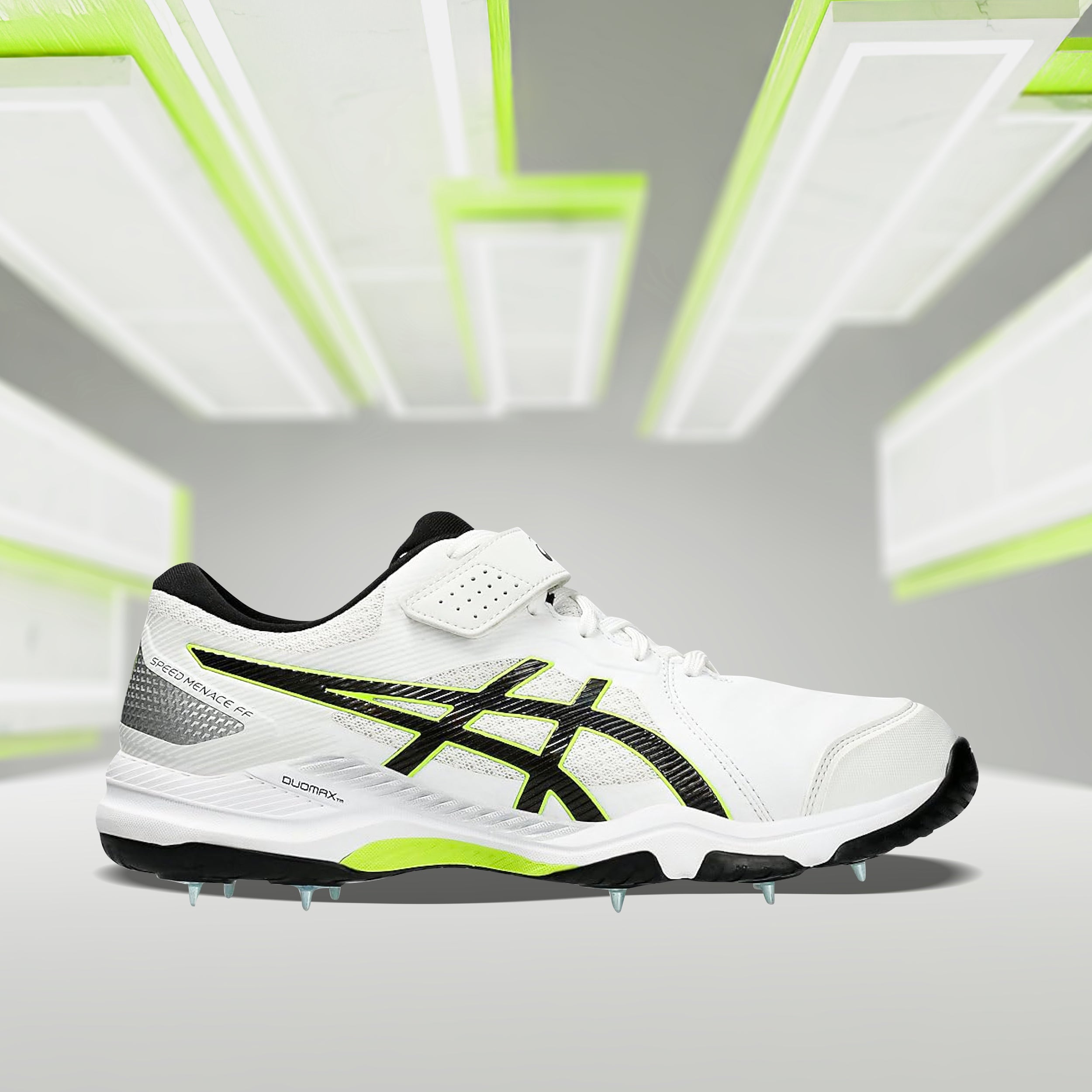 Asics_Speed_Menace_FF_Cricket_Shoes_White_Black_InstaSport
