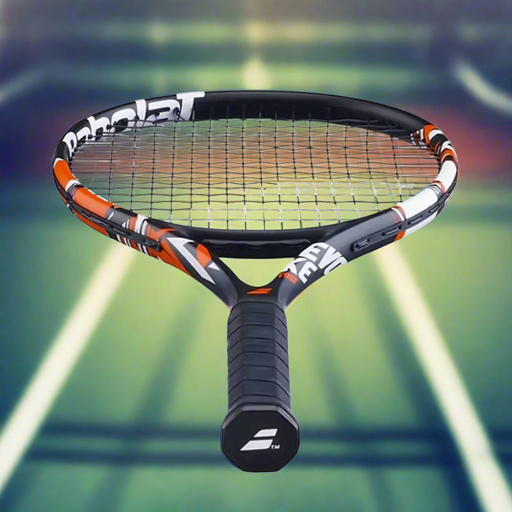 Babolat_Evoke_Tour_Strung_Tennis_Racquet_Topview_Instasport