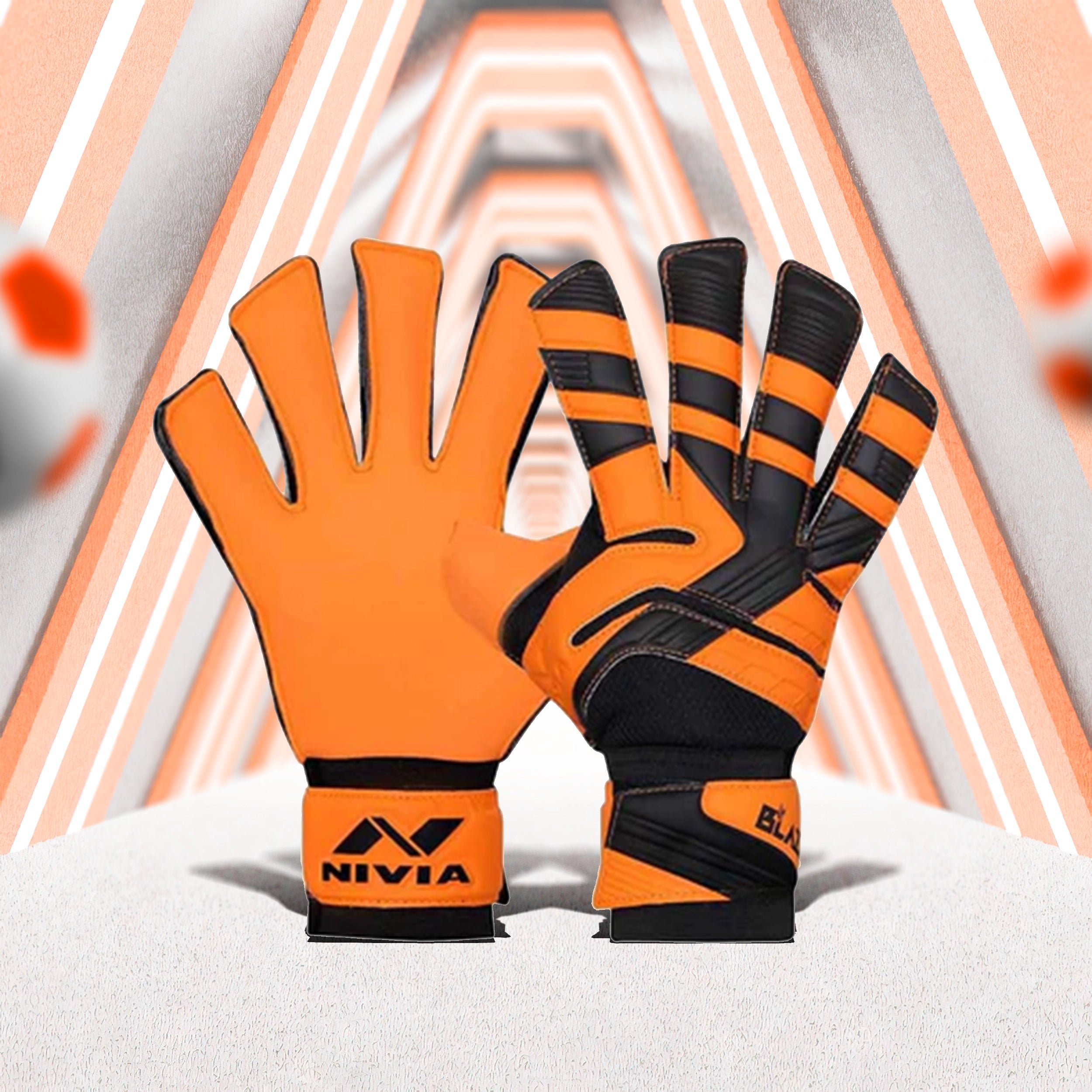 Nivia Blaze Goalkeeper Gloves - InstaSport