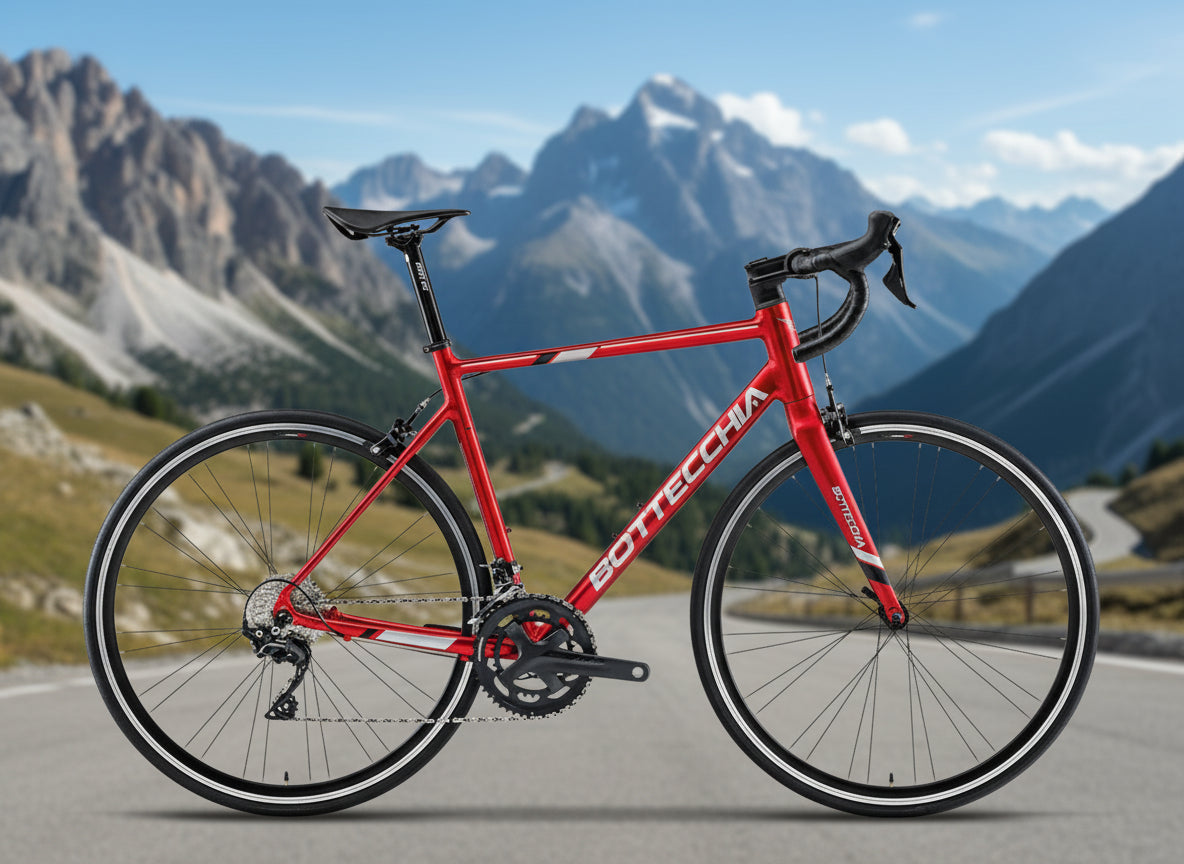 Bottecchia_Duello_Campagnolo_Centaur_11_SPD_Red_Bicycle_Main_InstaSport