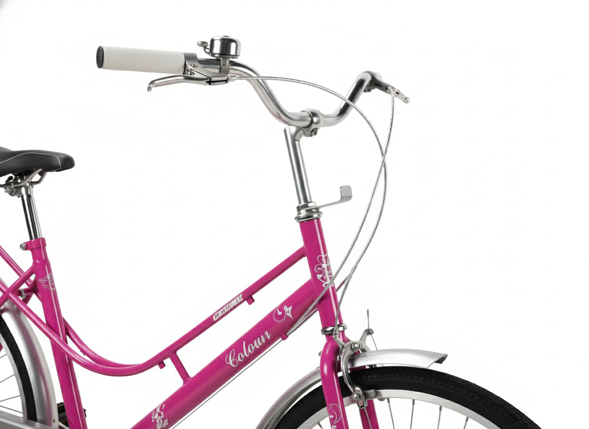 Cosmic_26_Colours_Bicycle_Pink_Handle_InstaSport
