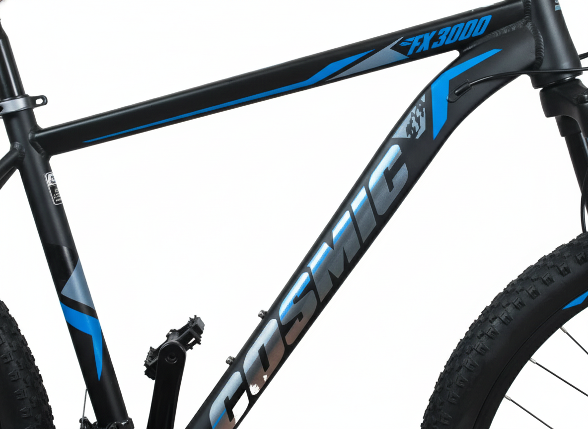 Cosmic_27.5_3000_Alloy_Speed_Bicycle_Black_Blue_Front_InstaSport