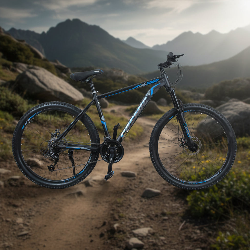 Cosmic_27.5_3000_Alloy_Speed_Bicycle_Black_Blue_Main_InstaSport