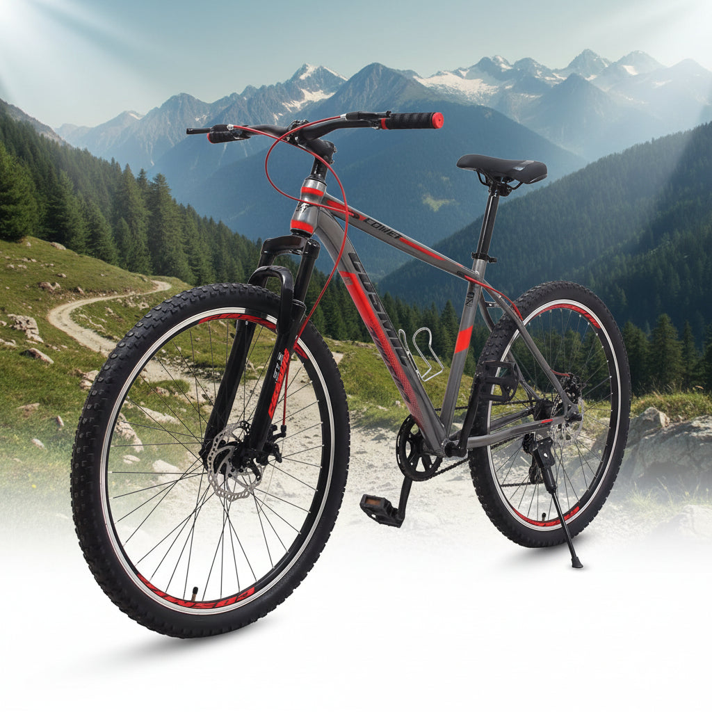 Cosmic_27.5_Comet_FS_SS_Bicycle_Silver_Red_Main_InstaSport