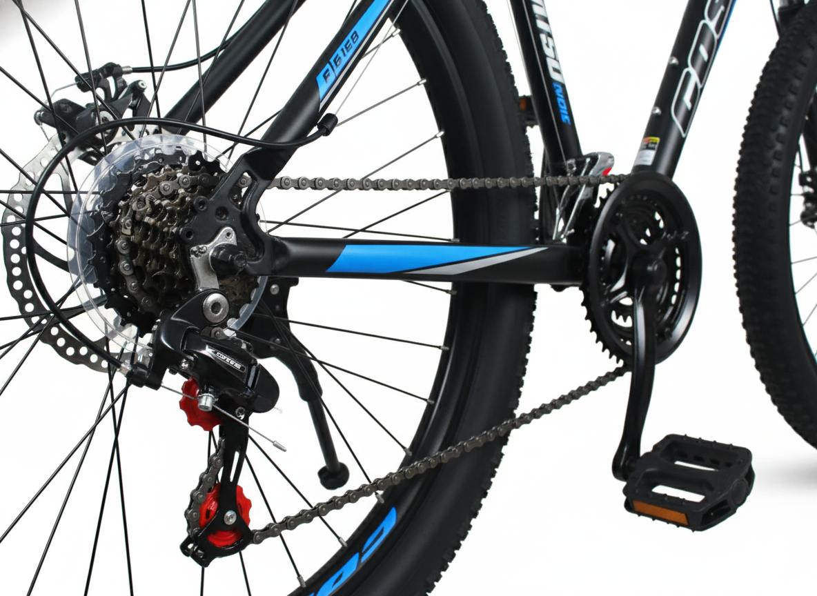 Cosmic_27.5_Fatso_Speed_Bicycle_Black_Blue_Gear_InstaSport