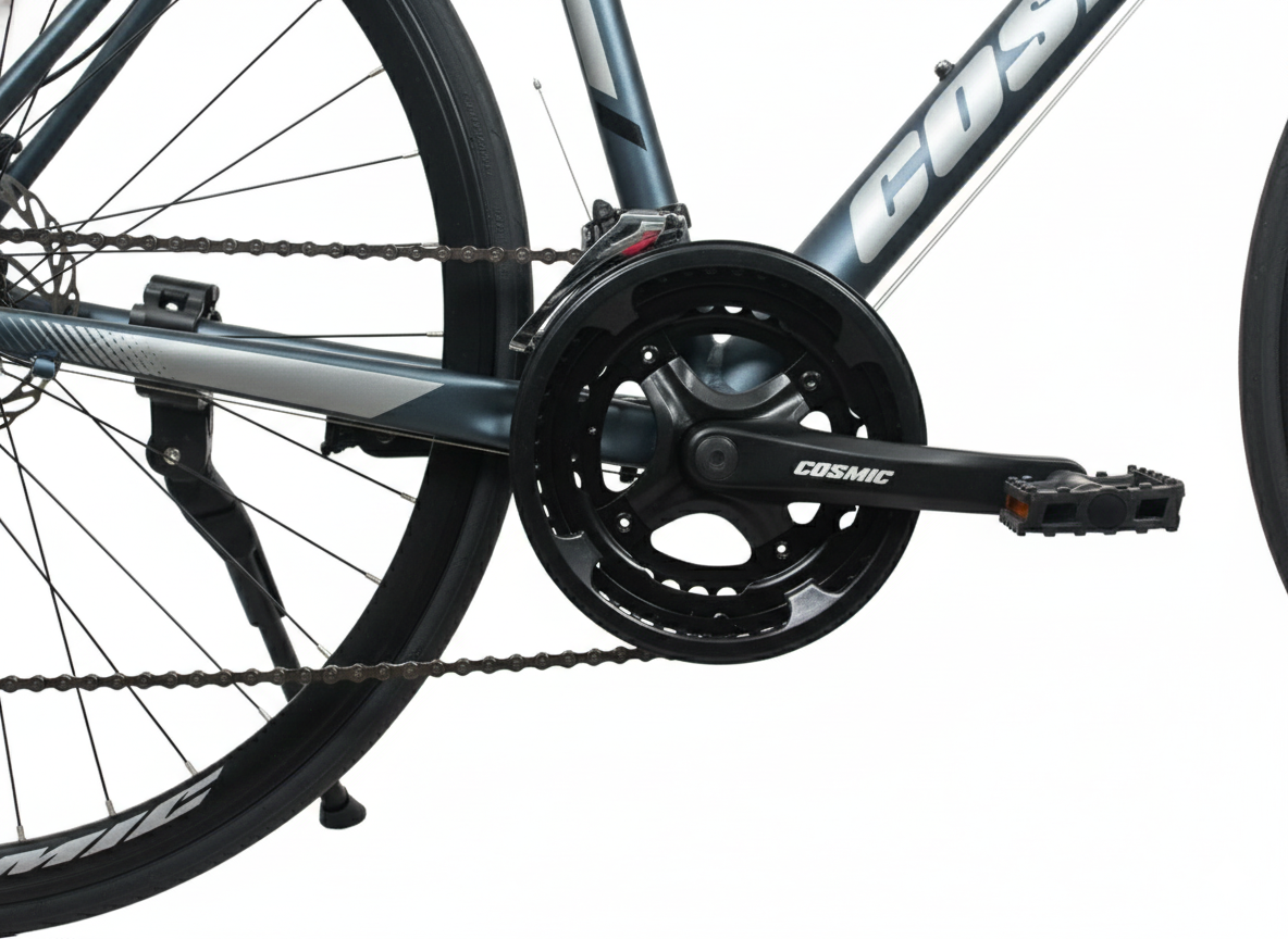 Cosmic_700_RX_Grey_Bicycle_Pedal_InstaSport