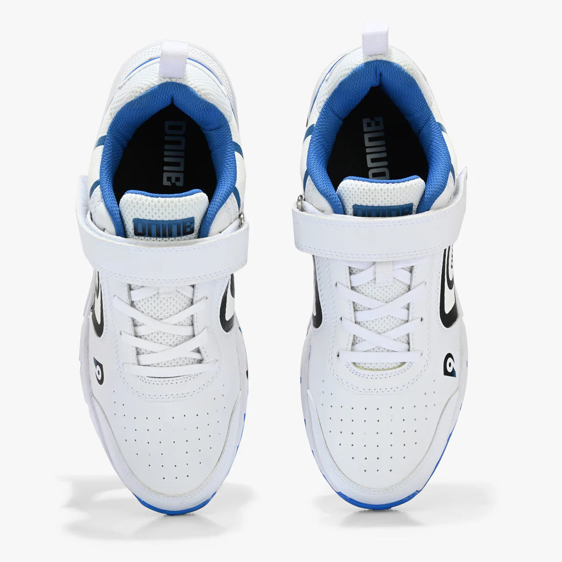 Dnine_Classic_2_Bowling_Cricket_Spike_Shoes_Blue_Top_InstaSport