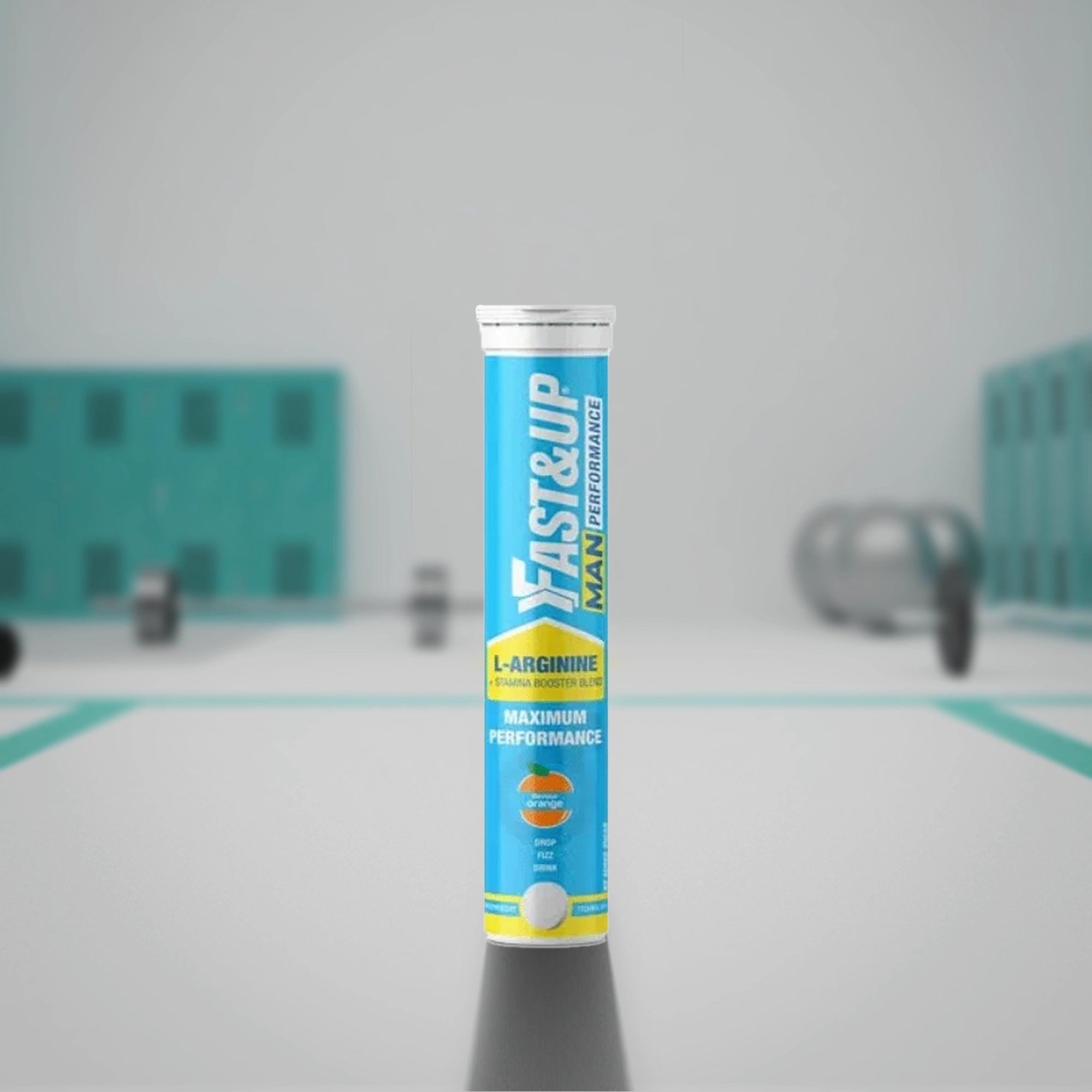 Fast&Up Man Performance 1500mg (Orange Flavor) - 20 Effervescent Tablets