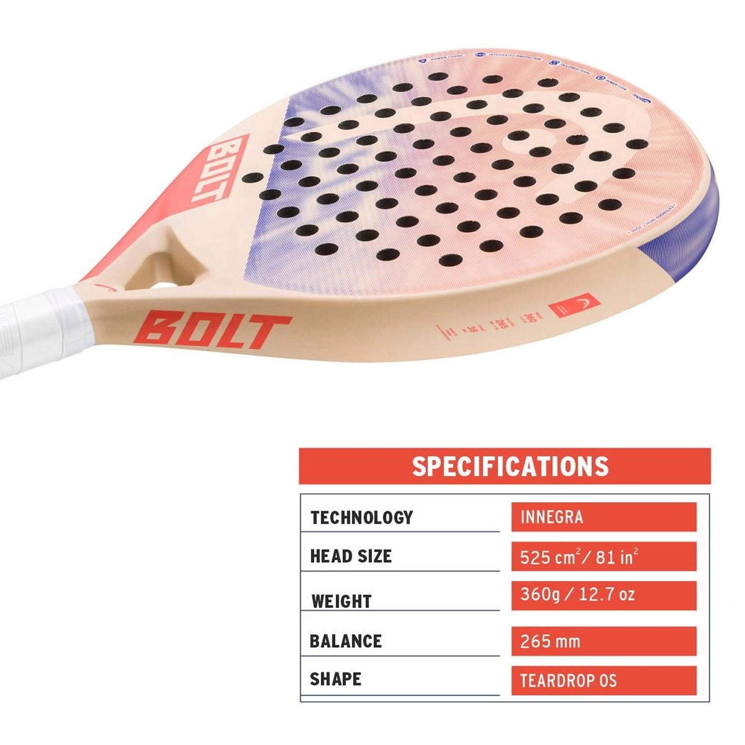 Head_Bolt_2023_Padel_Racquet_RESG_Specs_Instasport