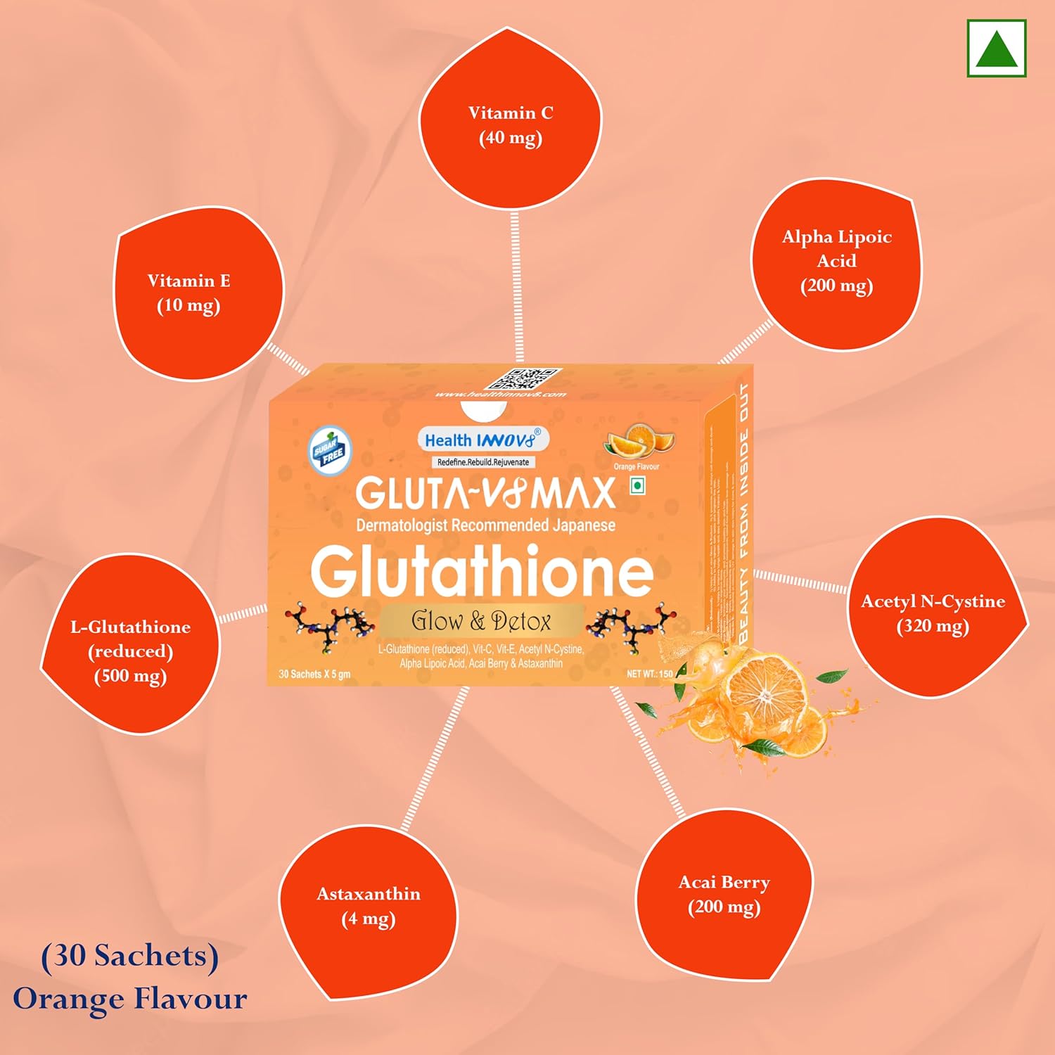Health_Innov8_Glutathione_100GM_30_Sachets_Orange_Creative_InstaSport