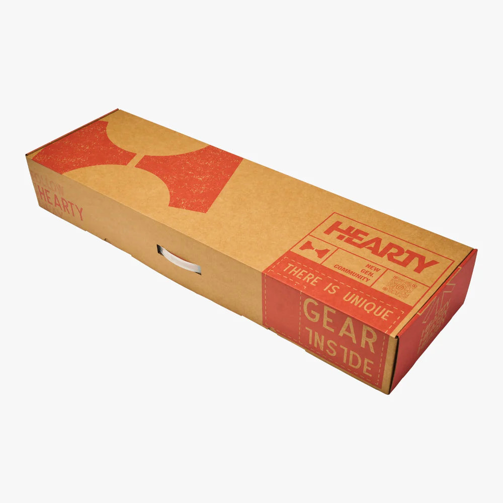 Hearty Glow in the Dark Black 8.0 Pro Skateboard