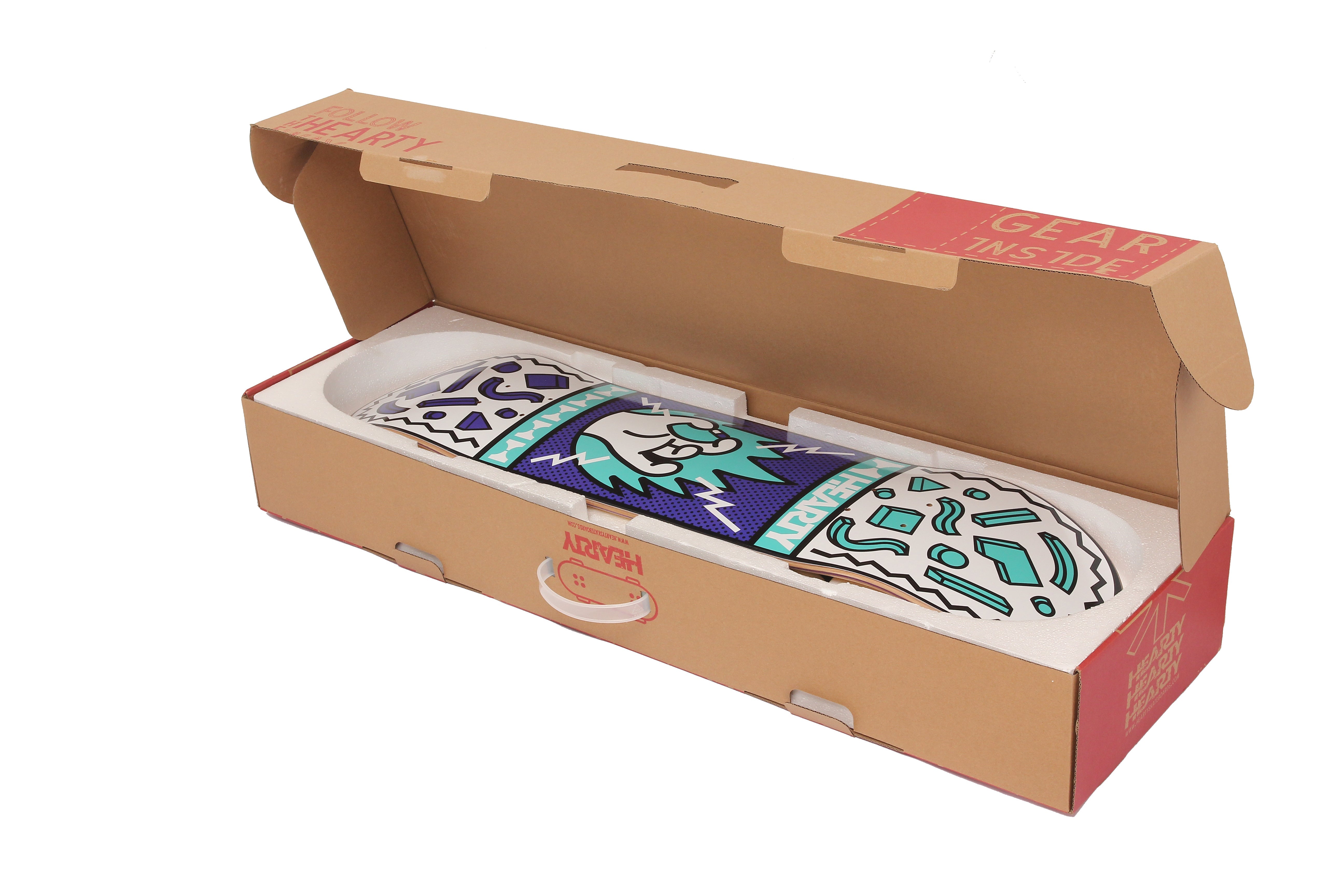 Hearty Pro-Complete Skateboard Pack- Unassembled- 8.0" & 8.25"-Chill Pill Green - InstaSport