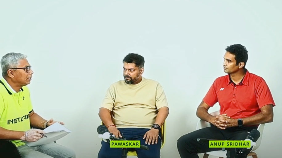 Load video: InstaCast Ep 01 | Anup Sridhar x Annanya Pravin | What It Takes to Raise a Champion