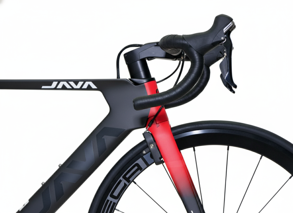 Java_Suprema_Carbon_105_Bicycle_Grey_Black_Handle_InstaSport