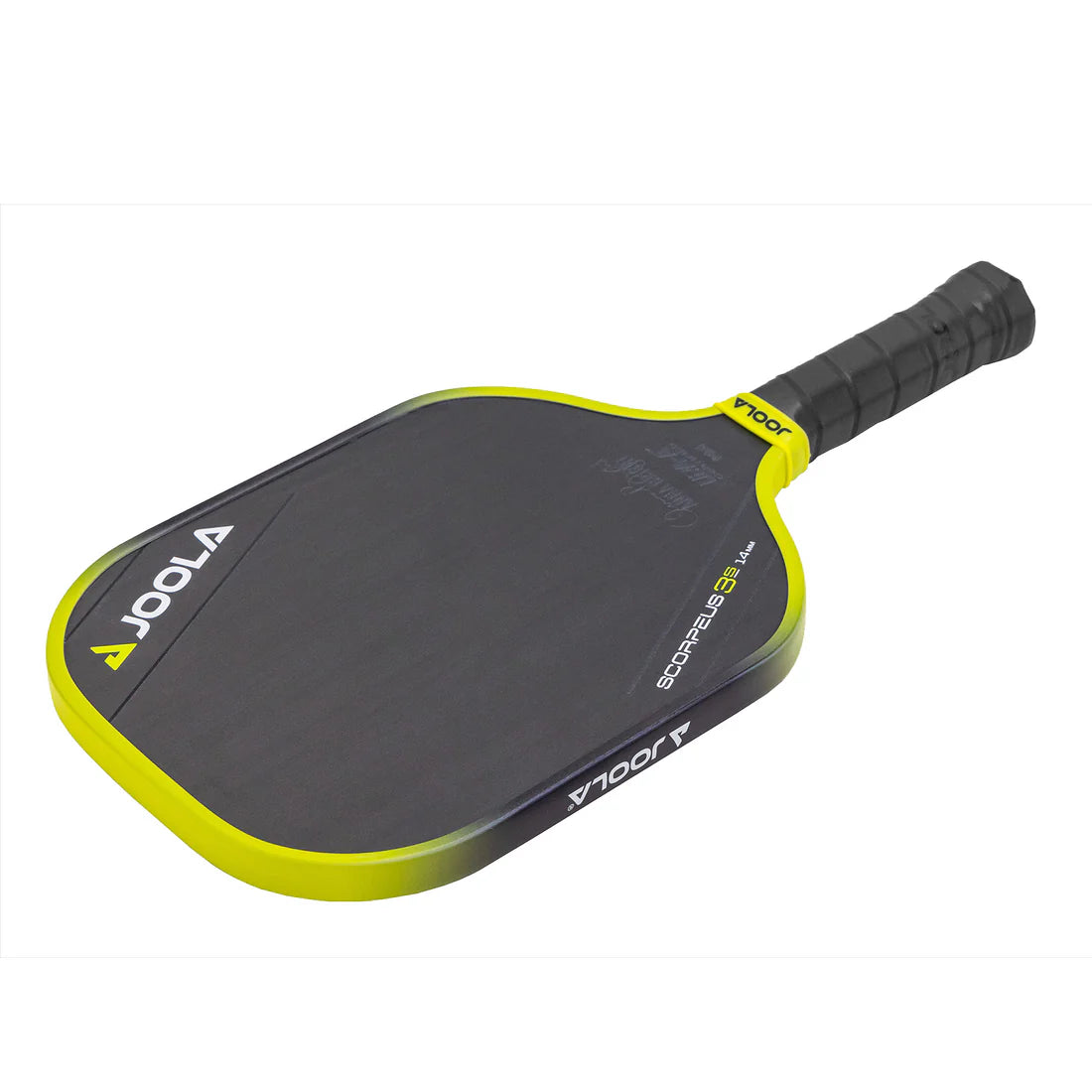 Joola_Anna_Bright_Scorpeus_3S_Pickleball_Paddle_Side_Grip_InstaSport