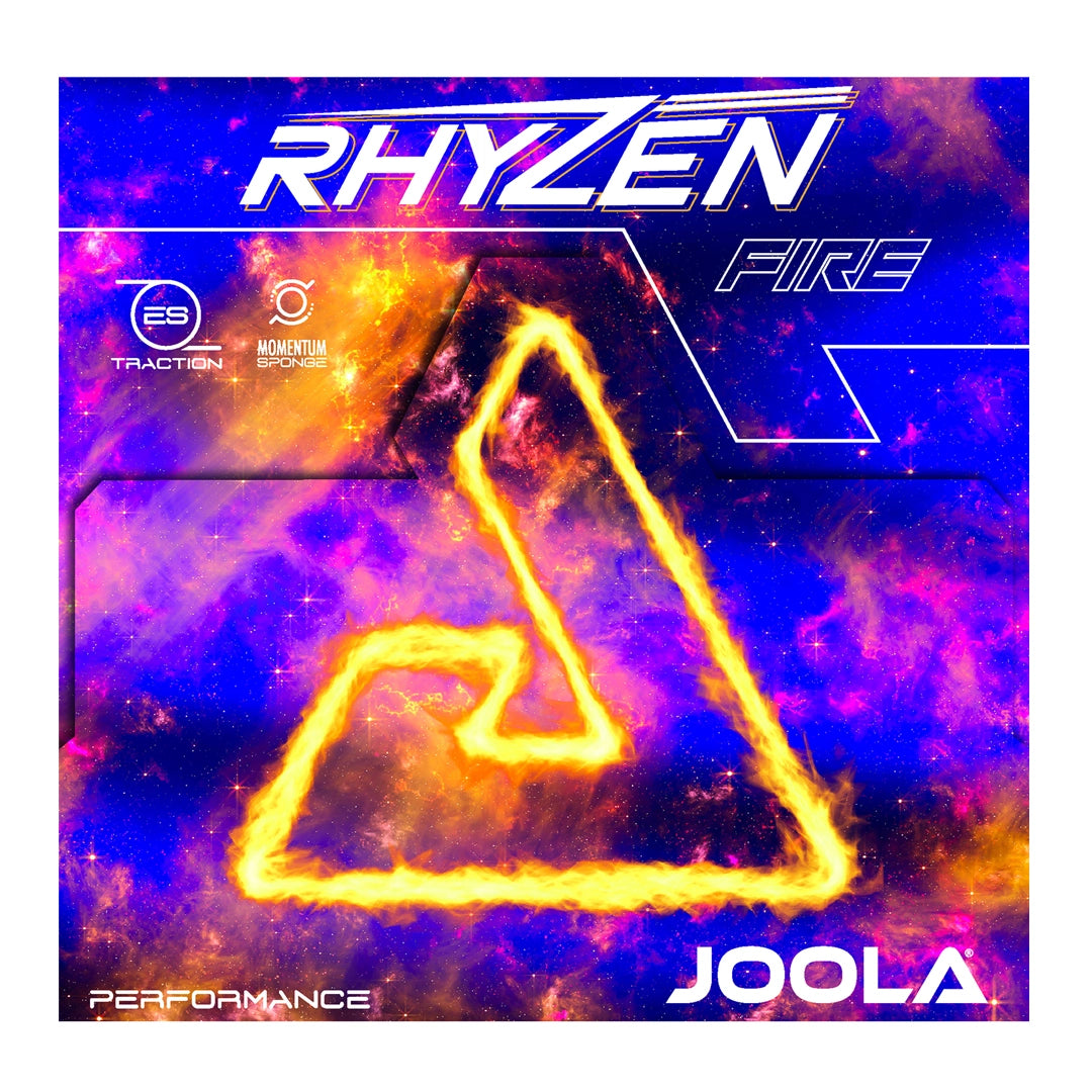 Joola_Rhyzen_Fire_Table_Tennis_Racquet_Rubber_Blue_Front_Instasport