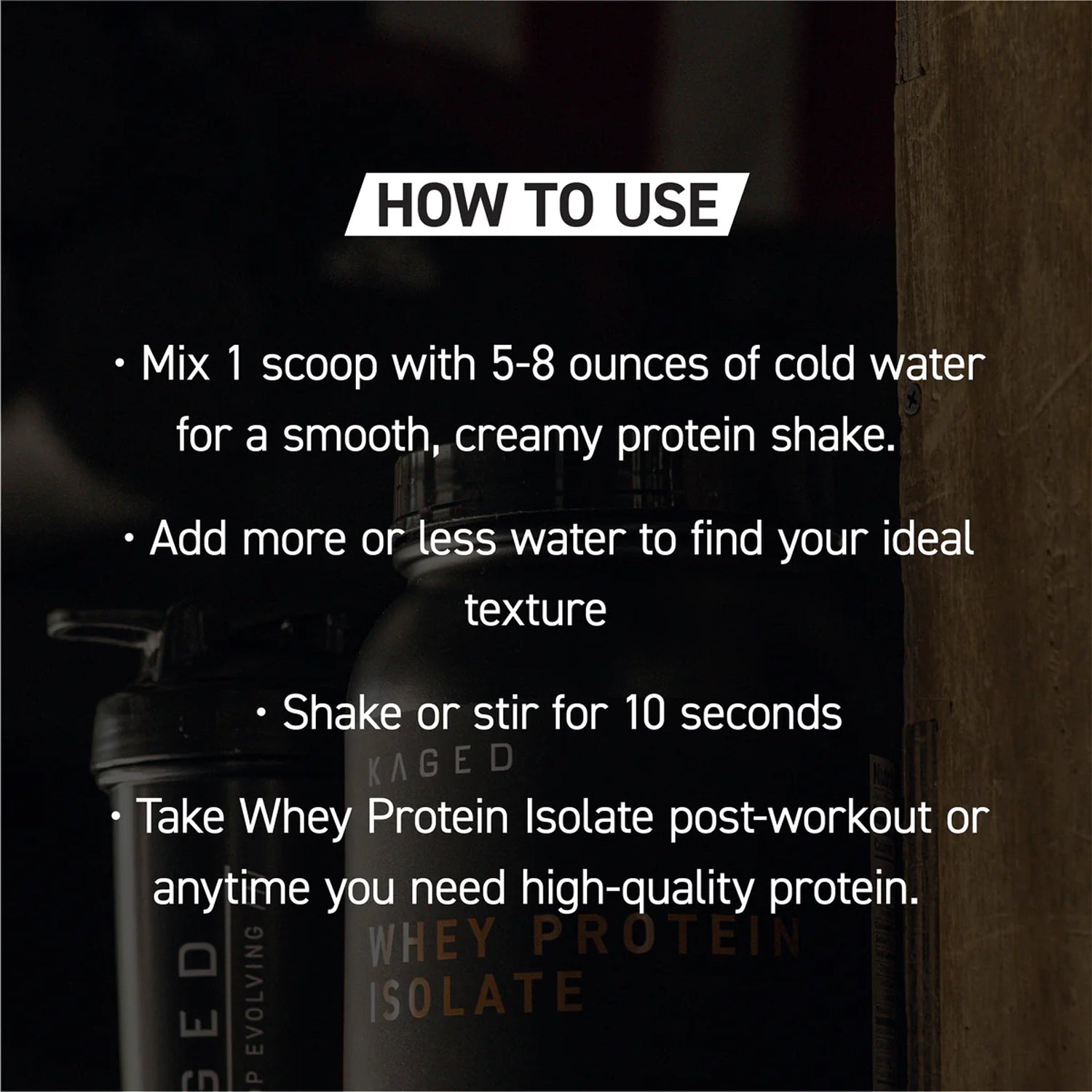 Kaged Muscle Whey Protein Isolate Powder - 1.3 Kg