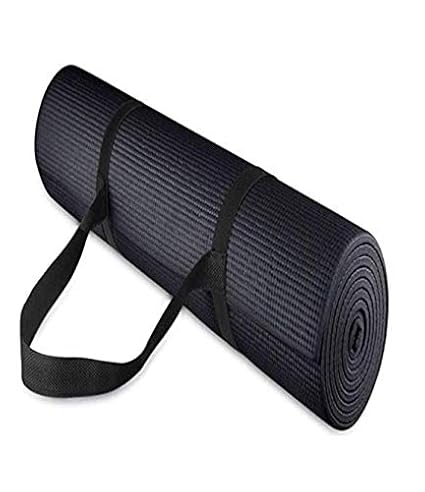 Kamachi Yoga Mat (PVC) - 4 MM (C) WITH STRAP