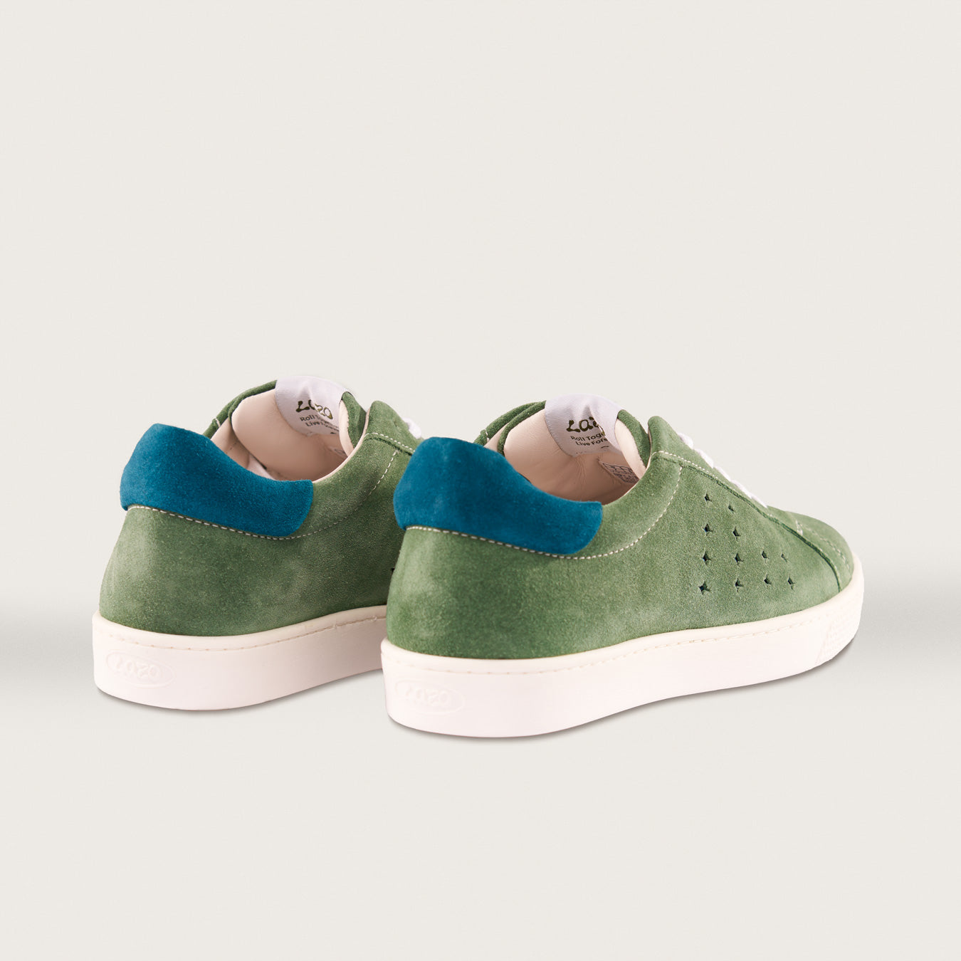 Lazo_Halo_Sneaker_Tongue_Graphic_Emerald_Green_Labradorite_Blue_Heal_InstaSport