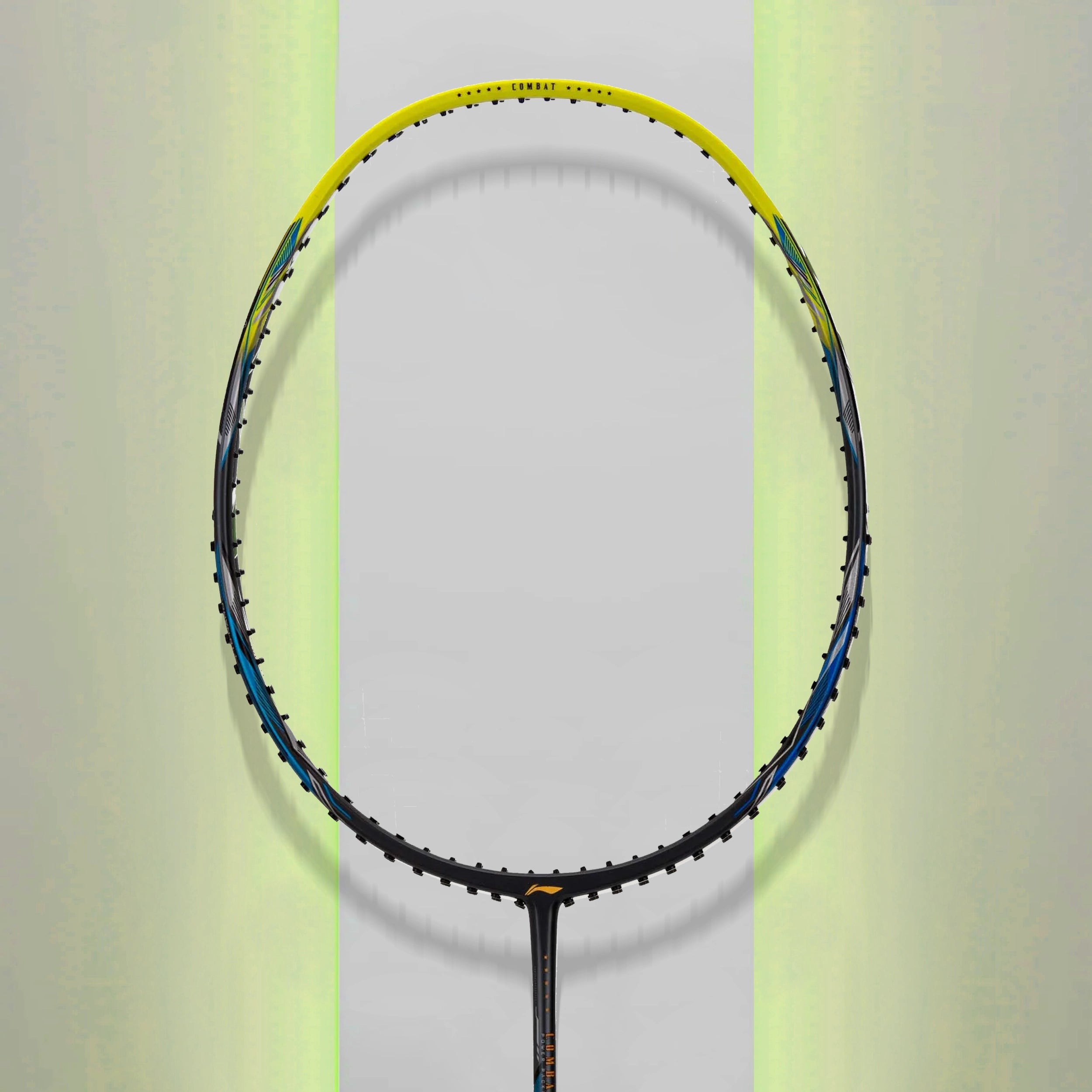 Lining_CombatZ8_Badminton_Racket_Grey_Lime_Blue_InstaSport