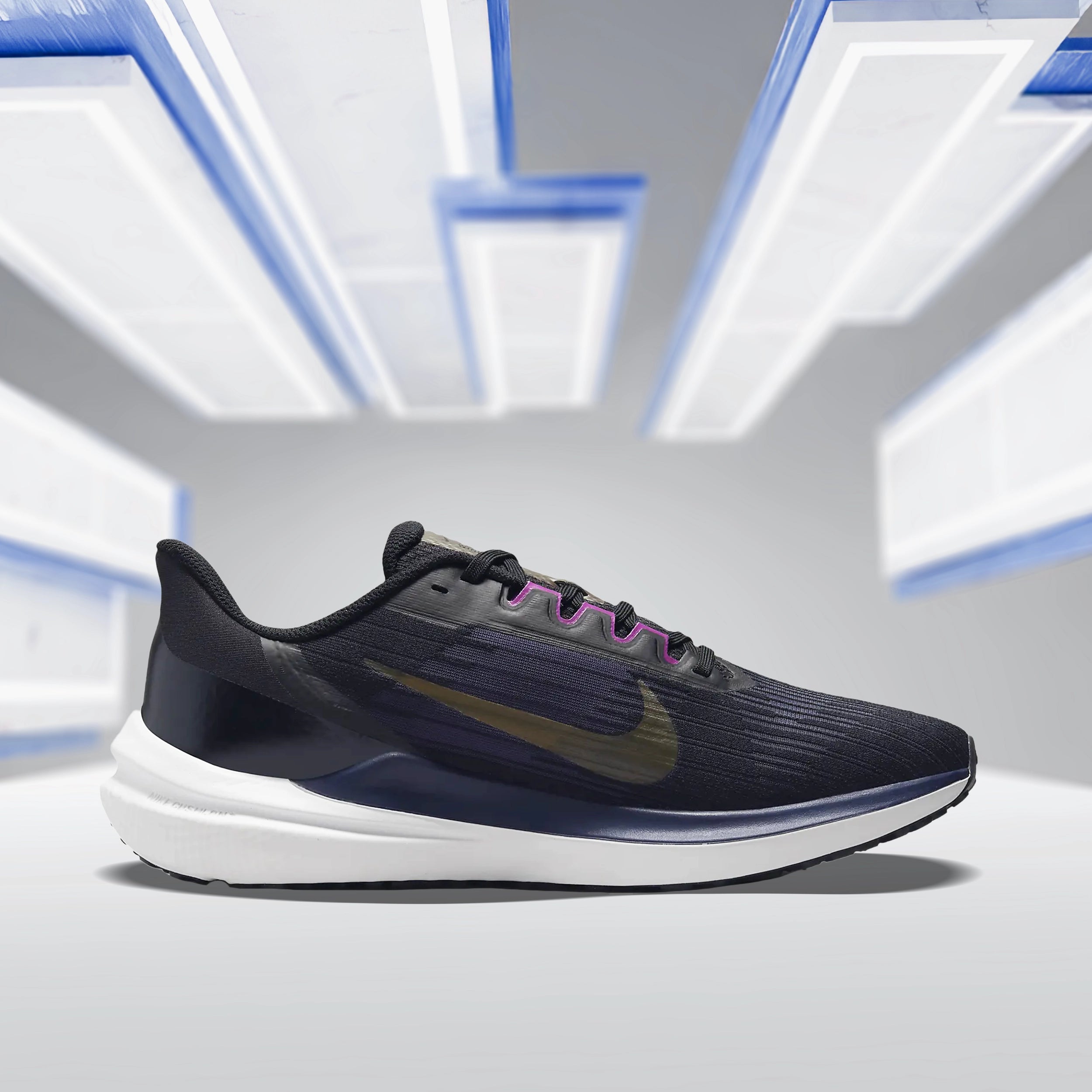 Nike Mens Air Winflo 9 Running Shoe (DD6203-007) - InstaSport