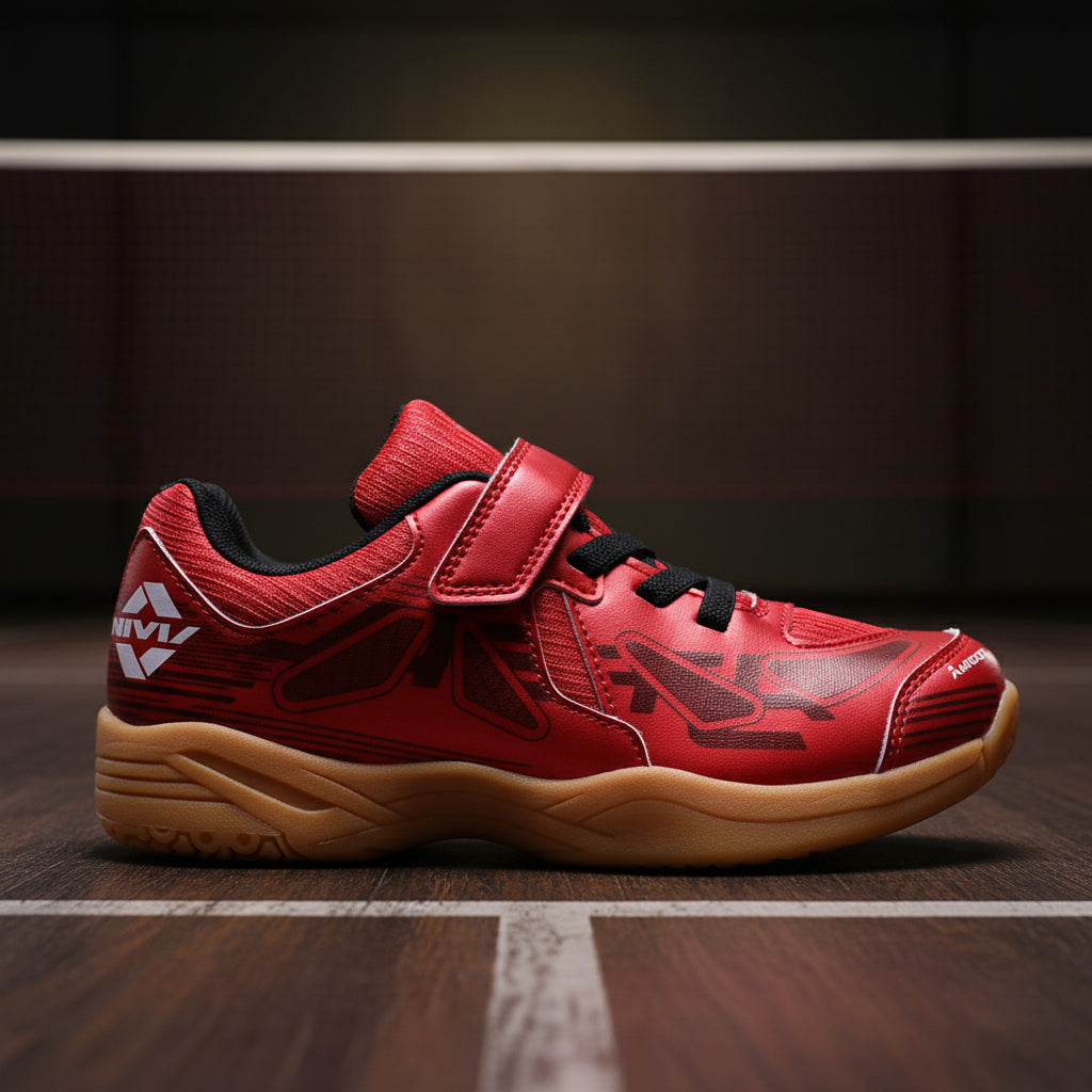 Nivia_Appeal_3_Kids_Badminton_Shoes_Red_Main_InstaSport