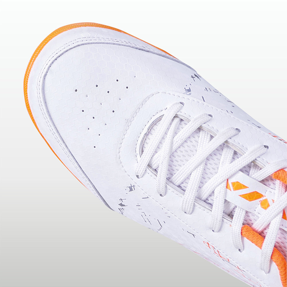 Nivia_Bounce_Cricket_Shoes_White_Orange_Toe_InstaSport