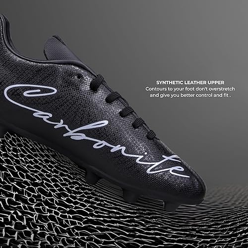 Nivia_Carbonite_7.0_Football_Studs_Black_Logo_InstaSport