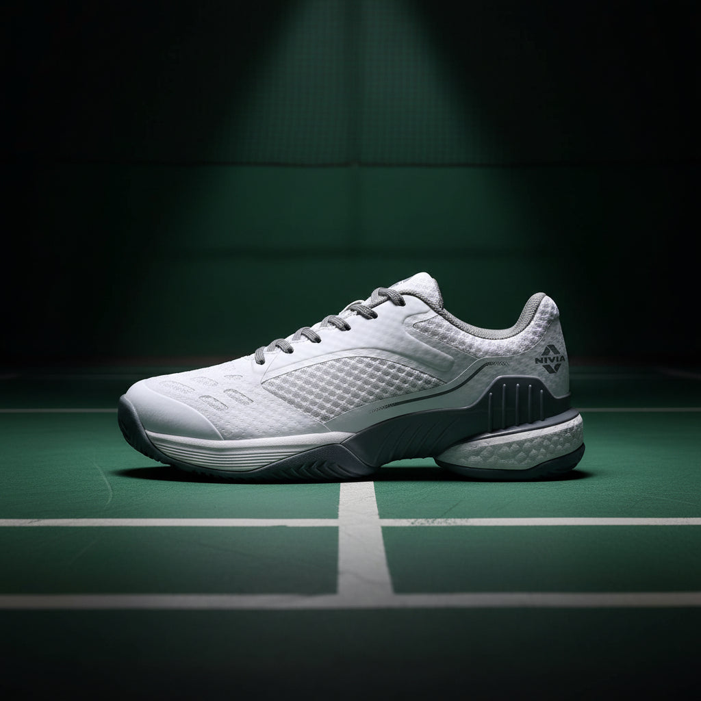 Nivia_Ray_3_Tennis_Shoes_Grey_Main_InstaSport