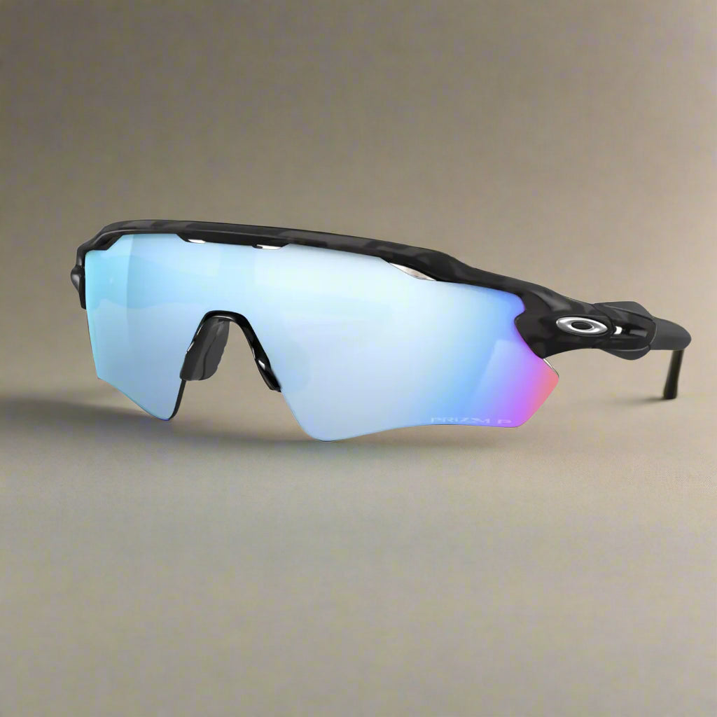Oakley_Radar_EVPath_Sunglass_MatteBlackCamo_PrizmDeepWaterPolarized_Frontside_Instasport