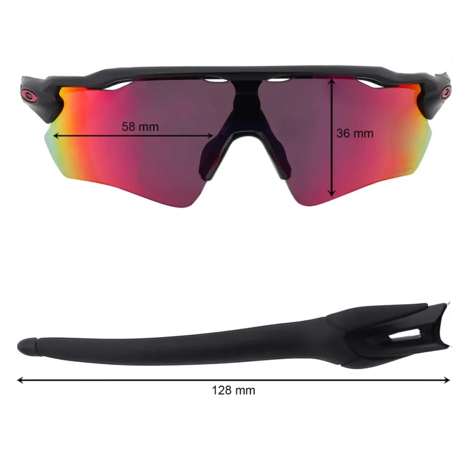 Oakley_Radar_EVPath_Sunglass_MatteBlack_PrizmRoad_Length_Instasport